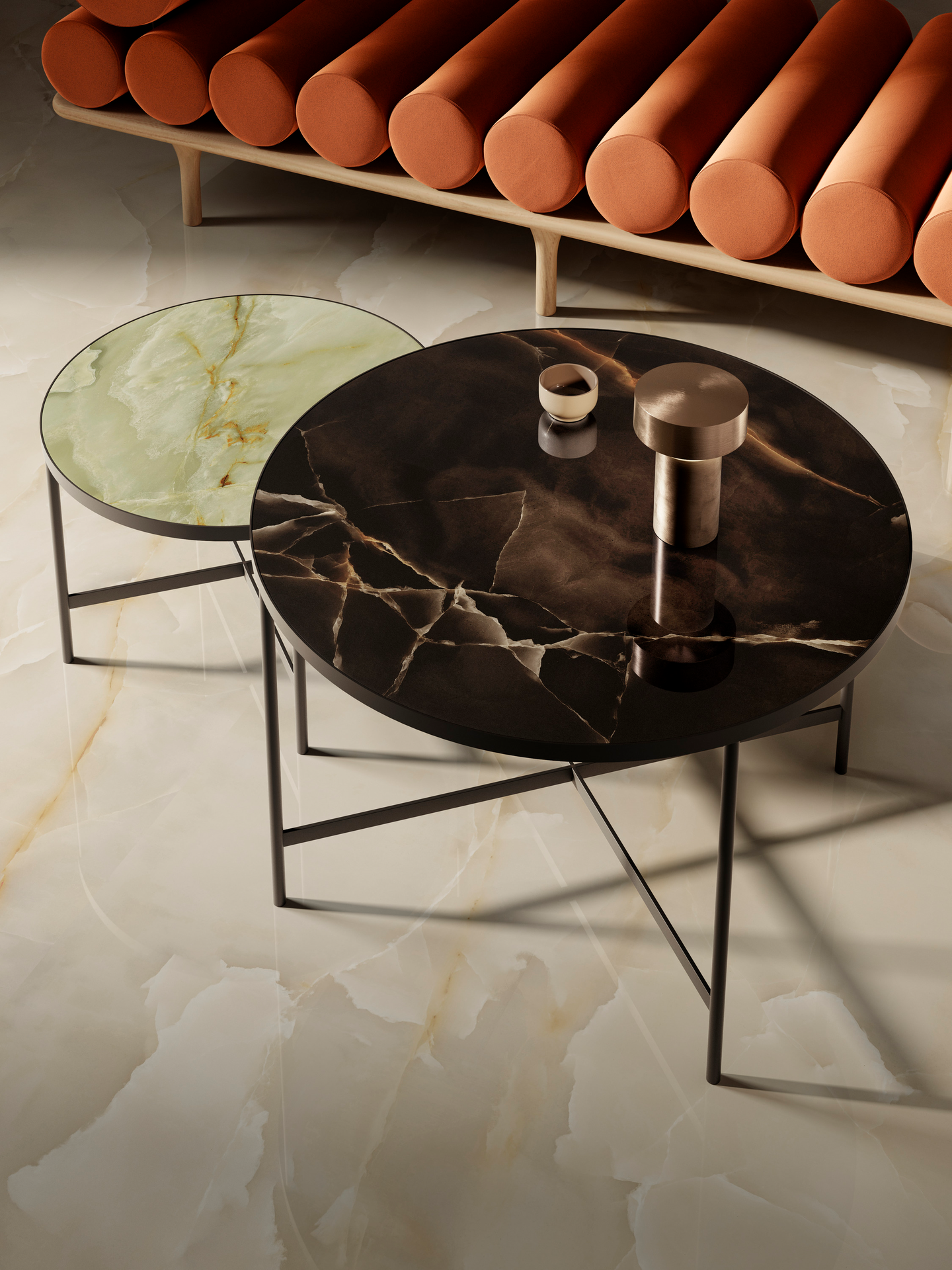 Lattialaatta Onice 60x120 Black Lux RT 2,16m²