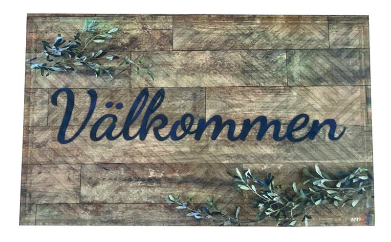 Kynnysmatto Välkommen 45x75cm