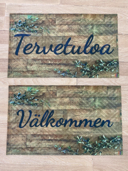 Kynnysmatto Tervetuloa 45x75cm