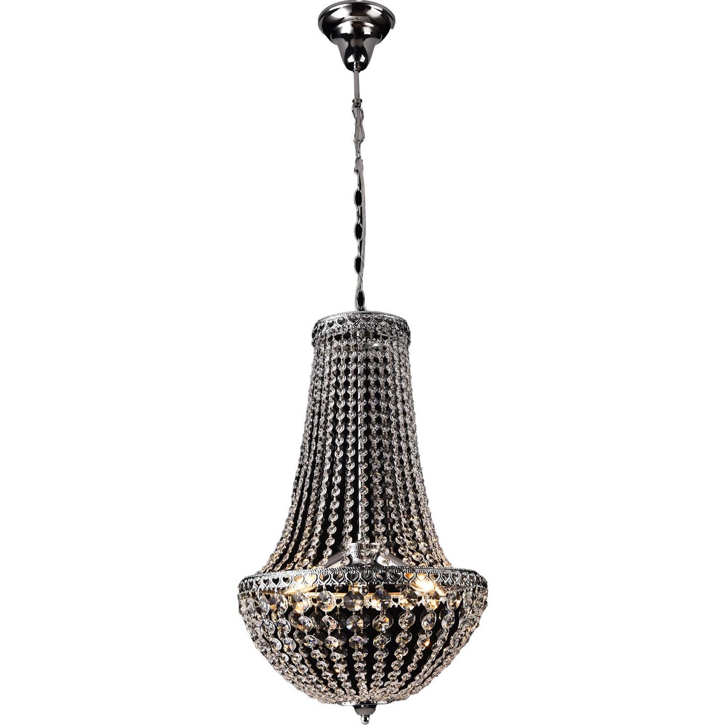 Kattokruunu FocusLight Fida E14 400mm max. 42W kromi