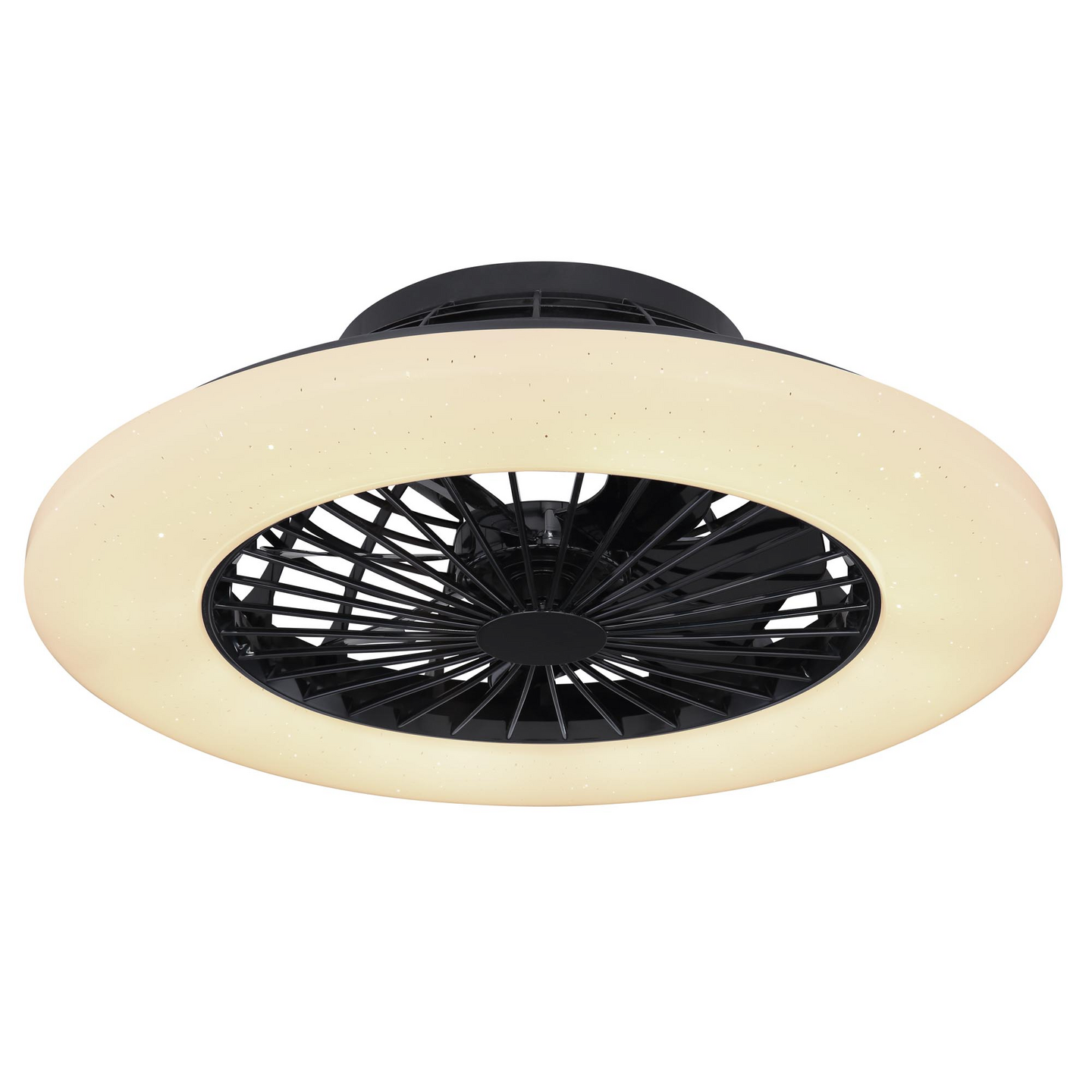 Kattotuuletinvalaisin Globo Travo CCT 500mm 30W musta