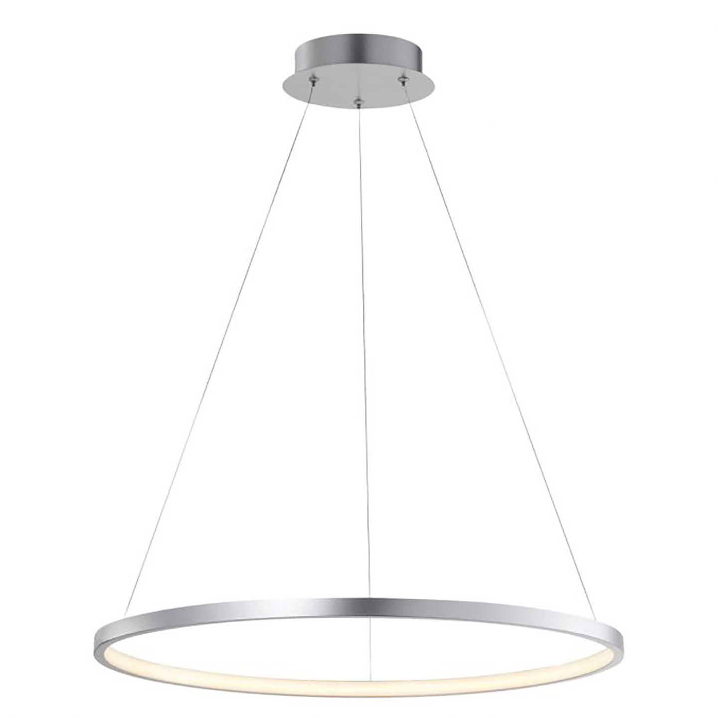 Riippuvalaisin Leuchten Direct Circle led 600mm 33W hopea