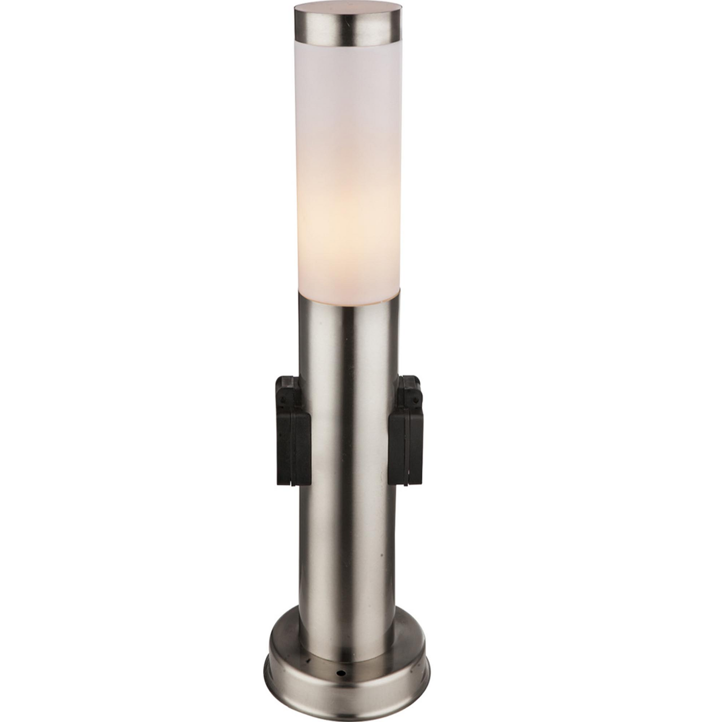 Ulkopylväsvalaisin Globo Boston 131mm E27 max. 60W ruostumaton teräs