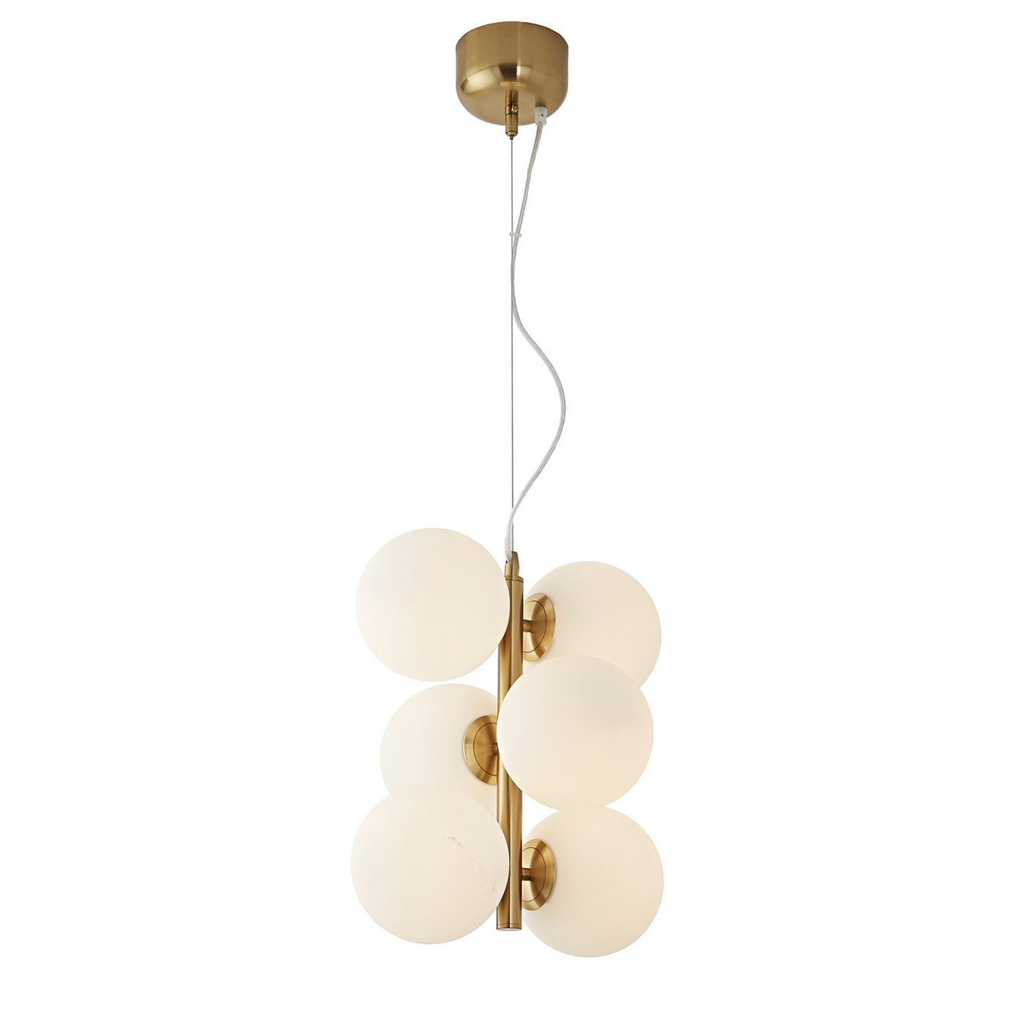 Riippuvalaisin Focuslight Ruben 350mm E14 maks.40W kultapronssi