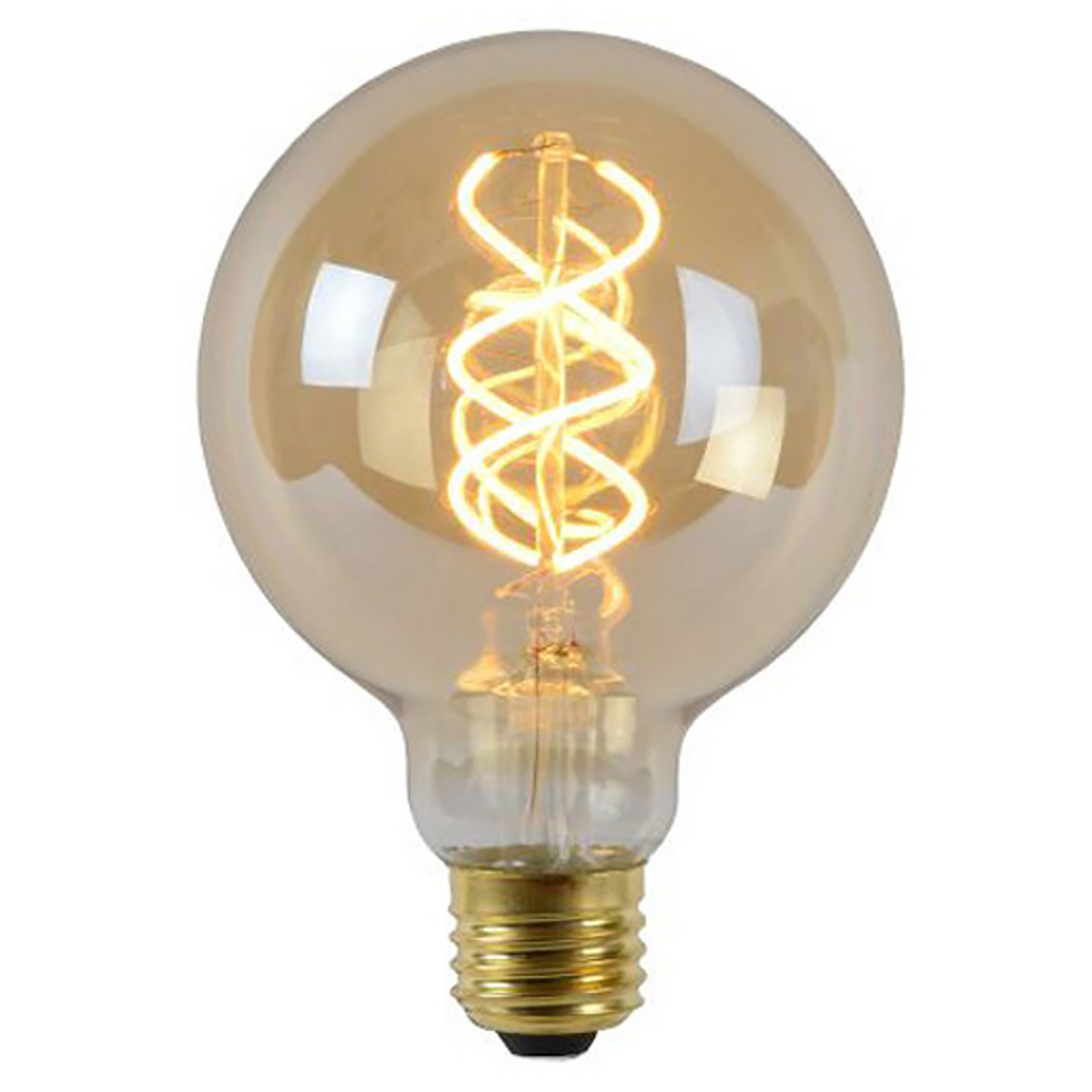 Led-lamppu Lucide 95mm himmennettävä 5W 2200K filamentti amber