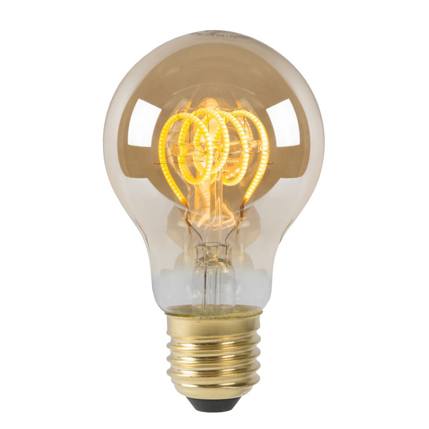 Led-lamppu Lucide 60mm himmennettävä 5W 2200K filamentti amber