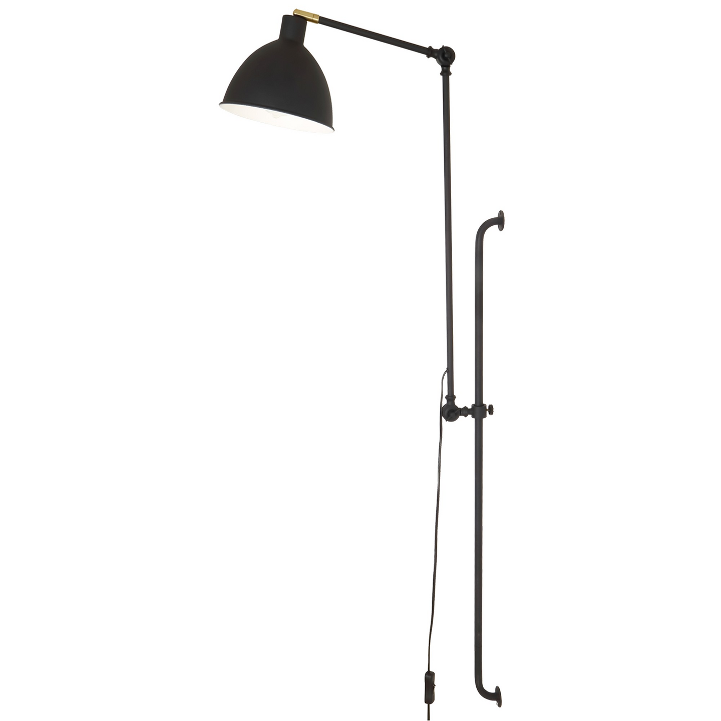 Seinävalaisin FocusLight Karenna E27 max. 60W musta