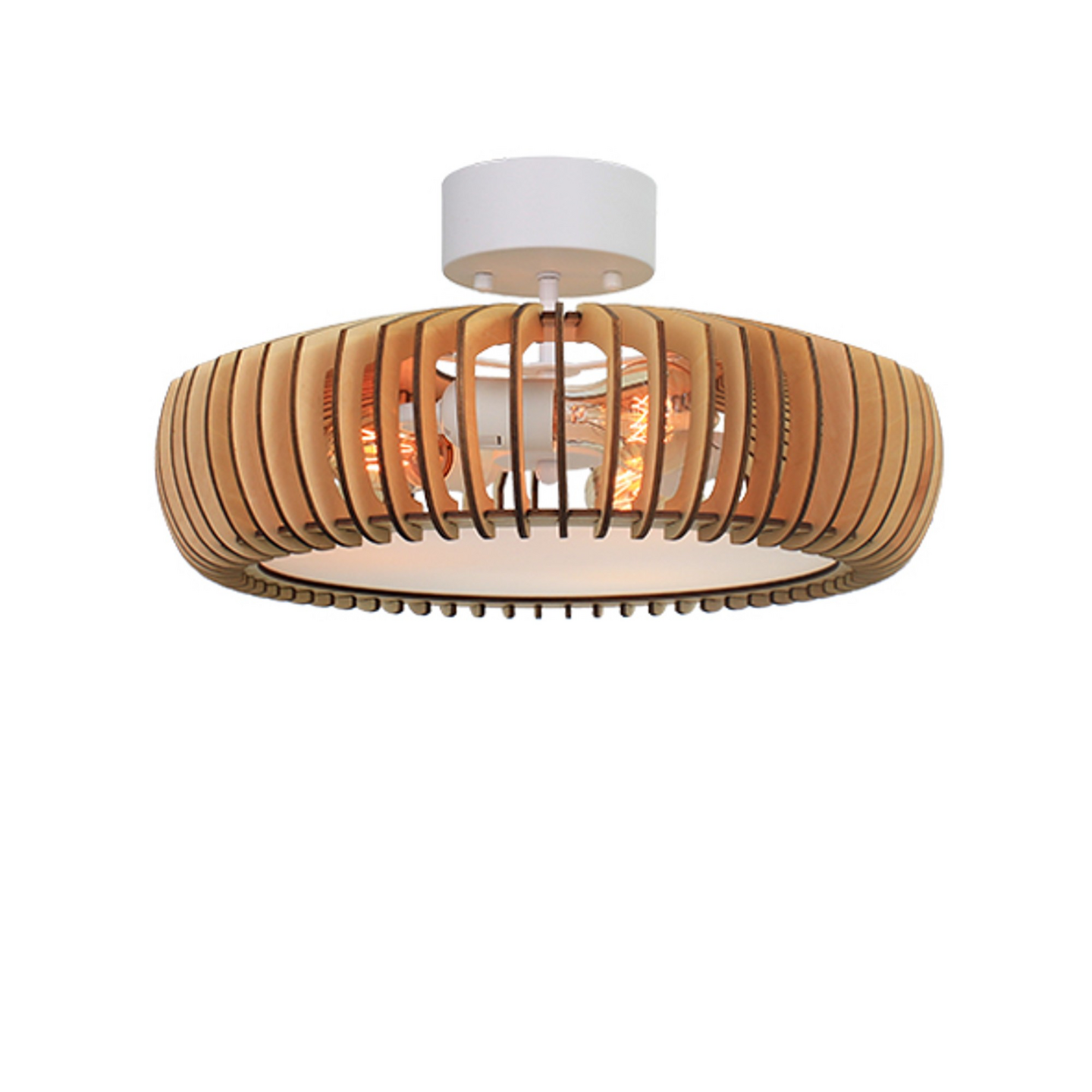 Kattovalaisin FocusLight Rio 430mm E27 max. 40W luonnonpuu