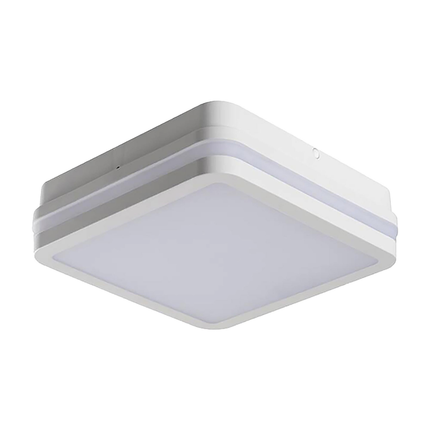 Kattovalaisin Kanlux Beno led 260x260mm 24W IP54 valkoinen liiketunnistimella