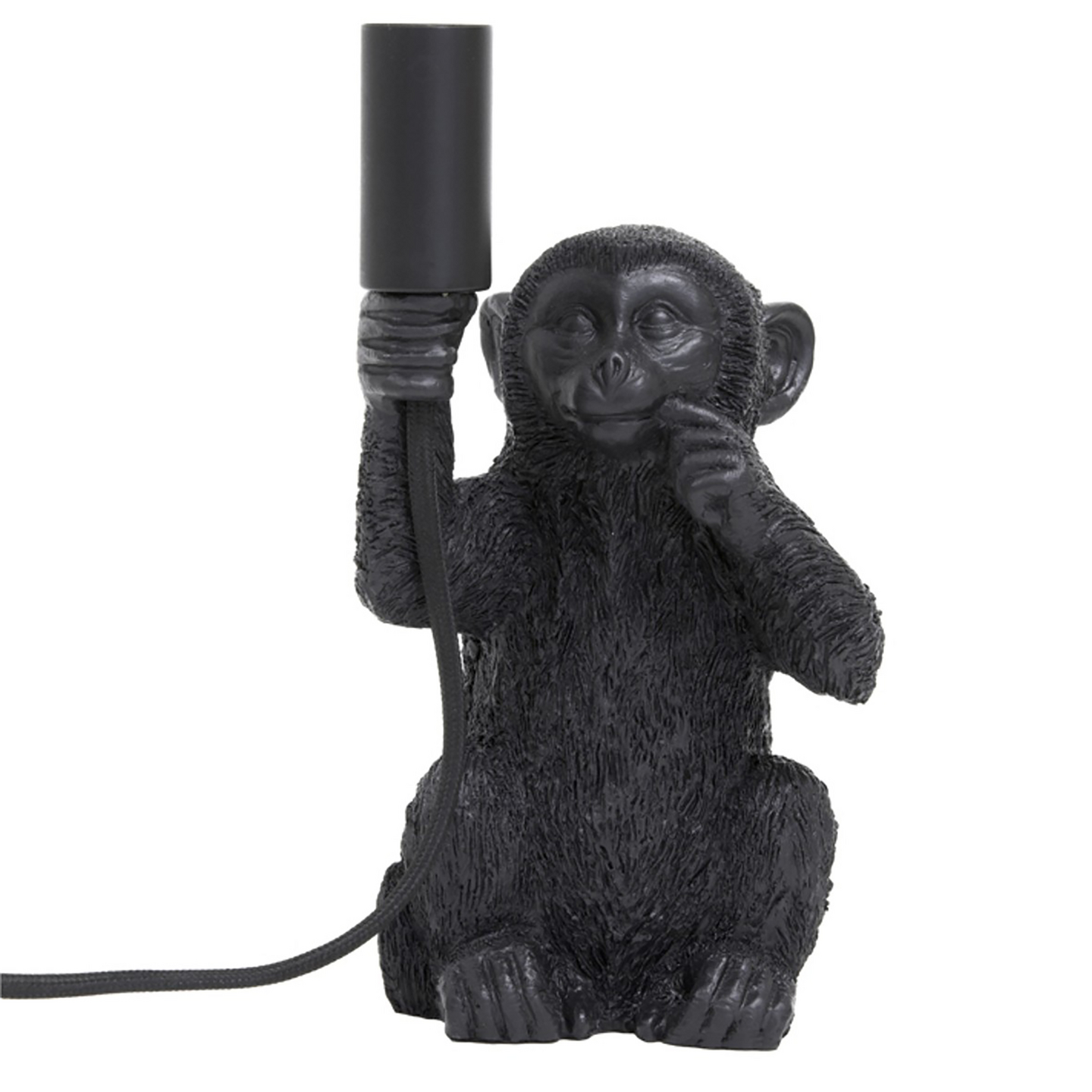 Pöytävalaisin L&L Monkey E14 max. 40W 235mm musta