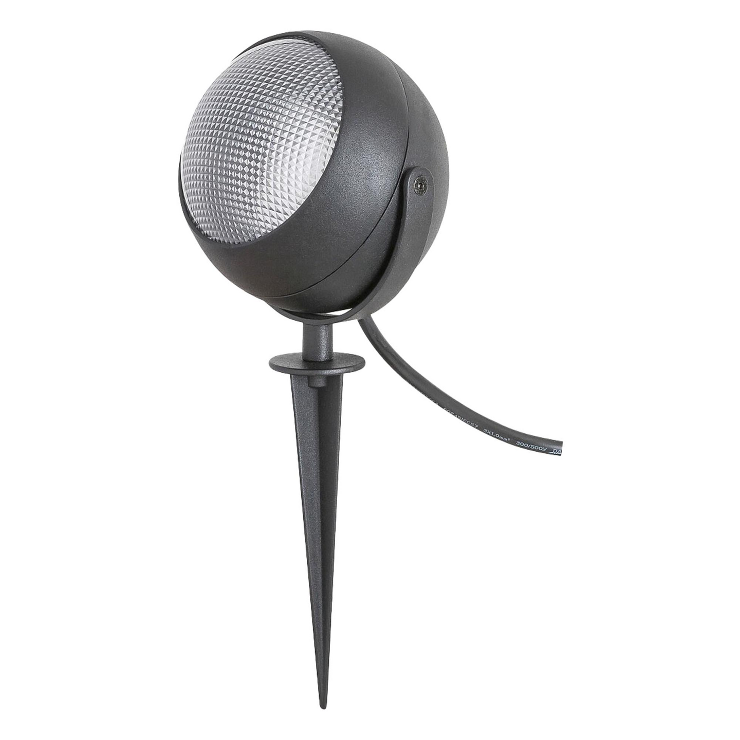 Ulkovalaisin RABALUX DERBY puutarhaspotti GU10 max.25W IP44 mattamusta