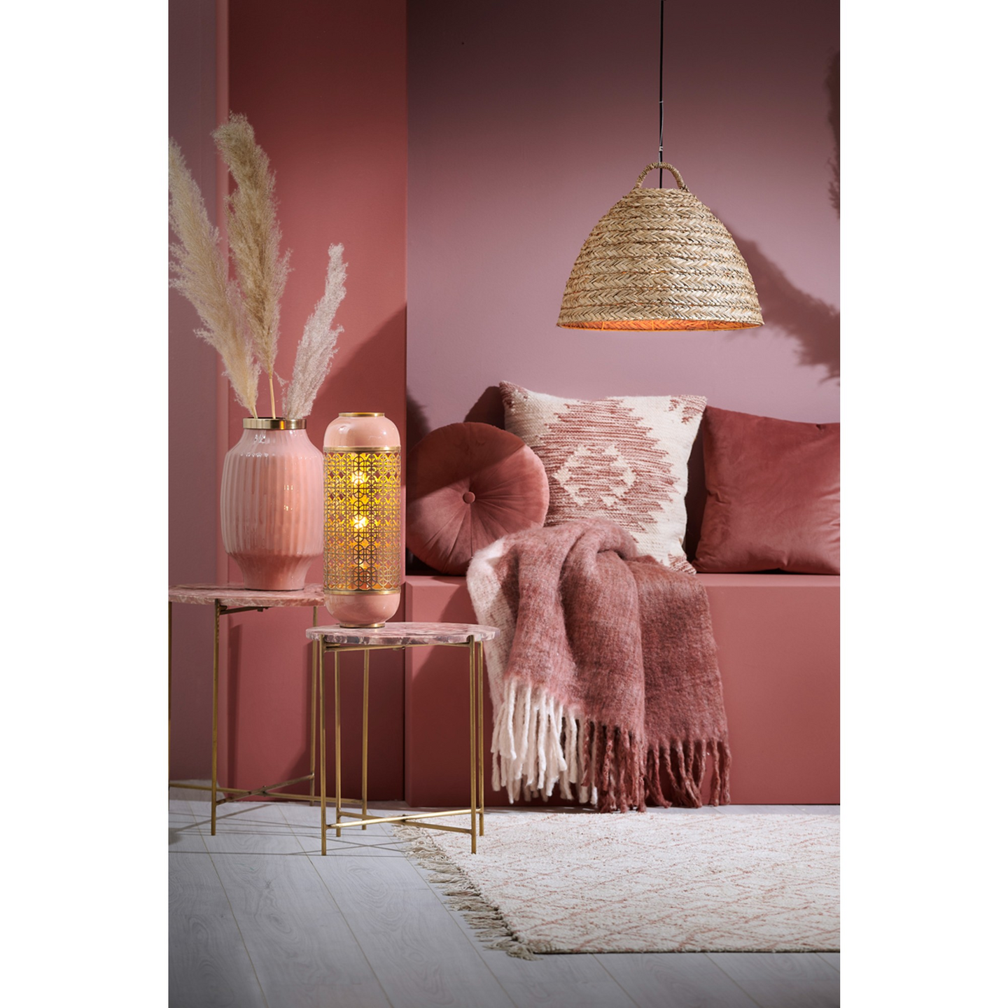 Riippuvalaisin Light&Living Paeru 450mm E27 max. 40W ruskea