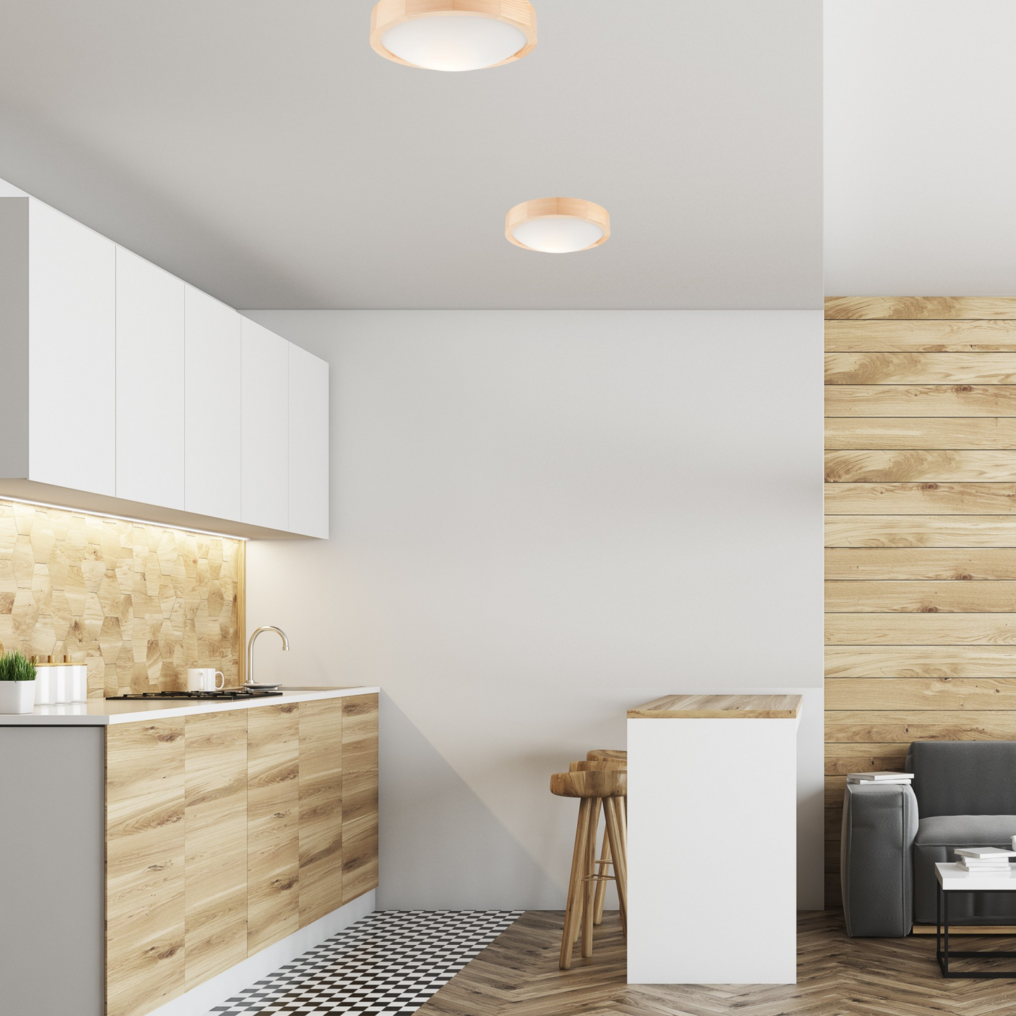 Kattovalaisin FocusLight Luna E27 270mm mänty