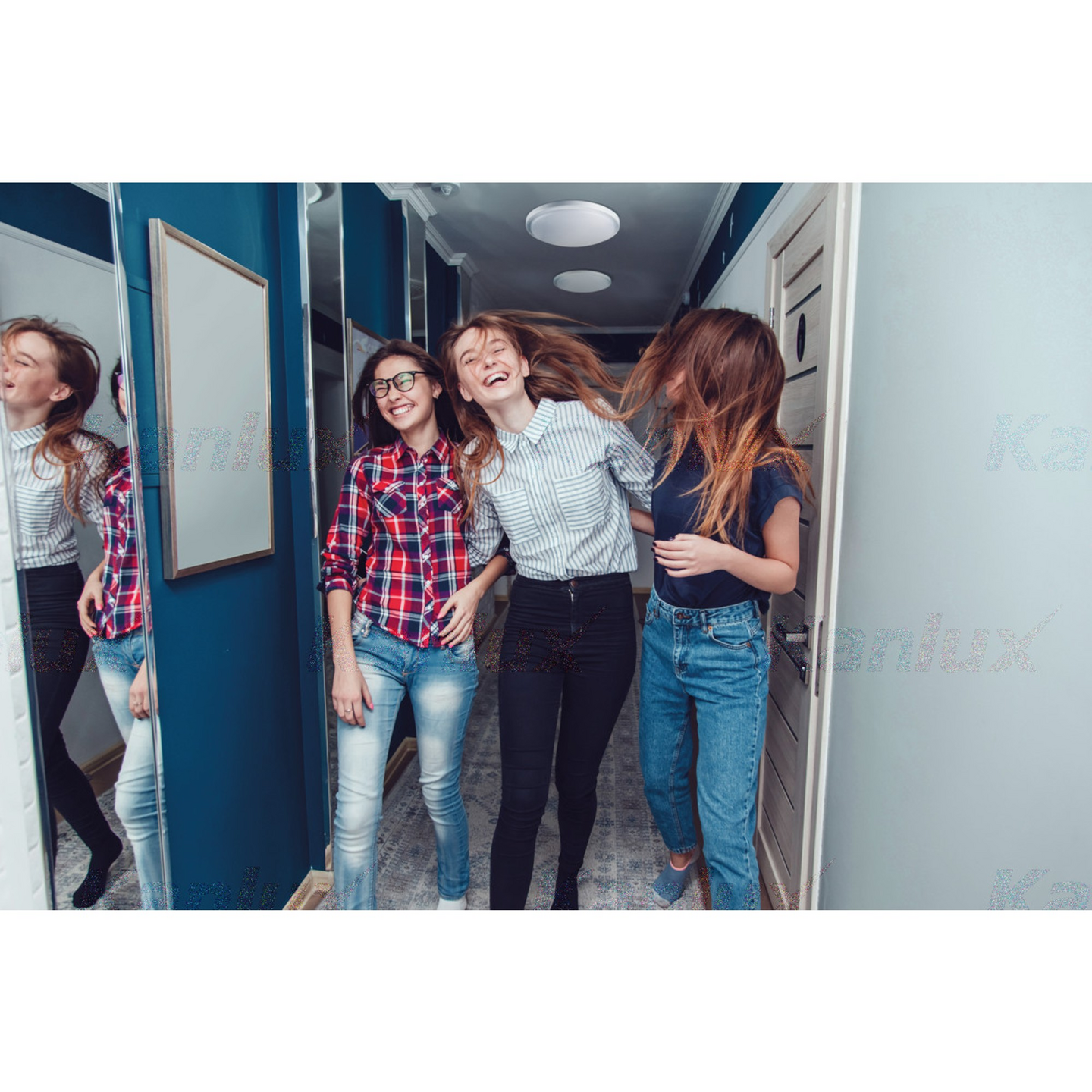 Kattovalaisin Kanlux Orte led IP54 18W 1600lm 4000K halkaisija. 25cm