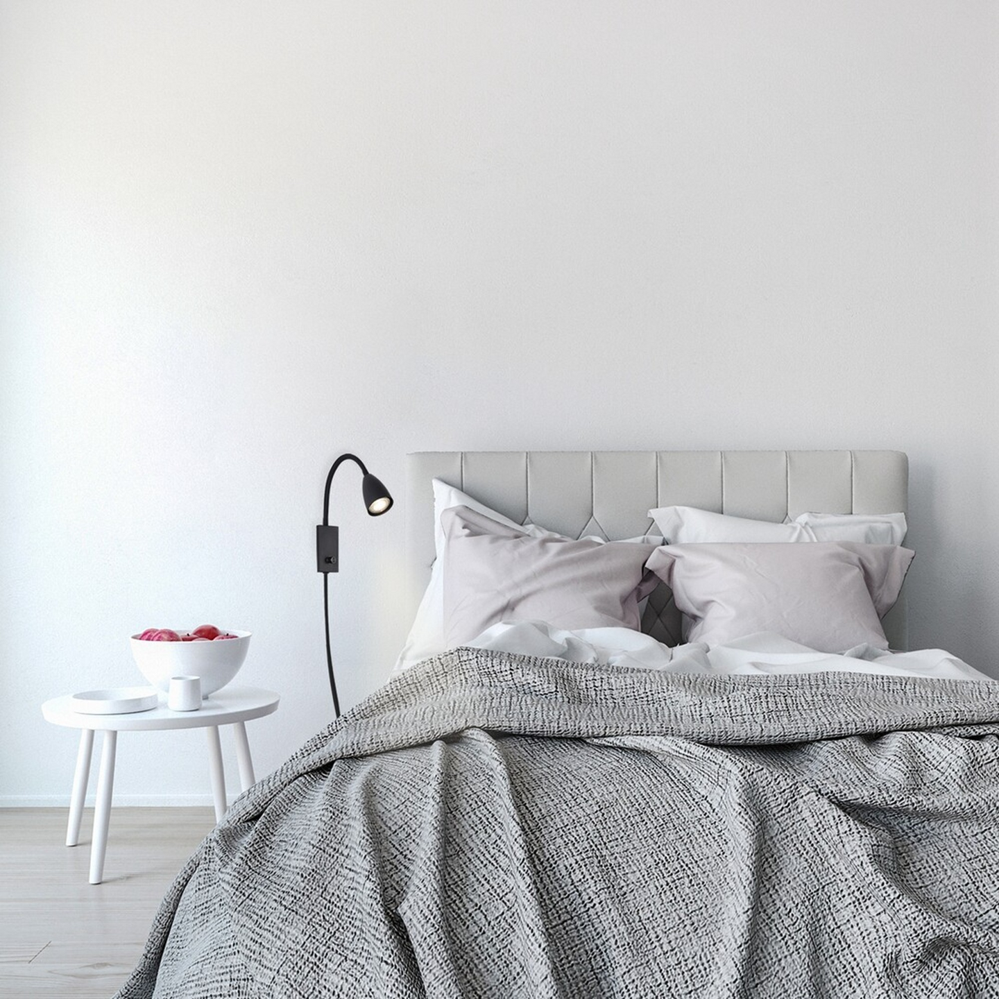 Seinävalaisin RABALUX MIKA GU10 max.25W musta