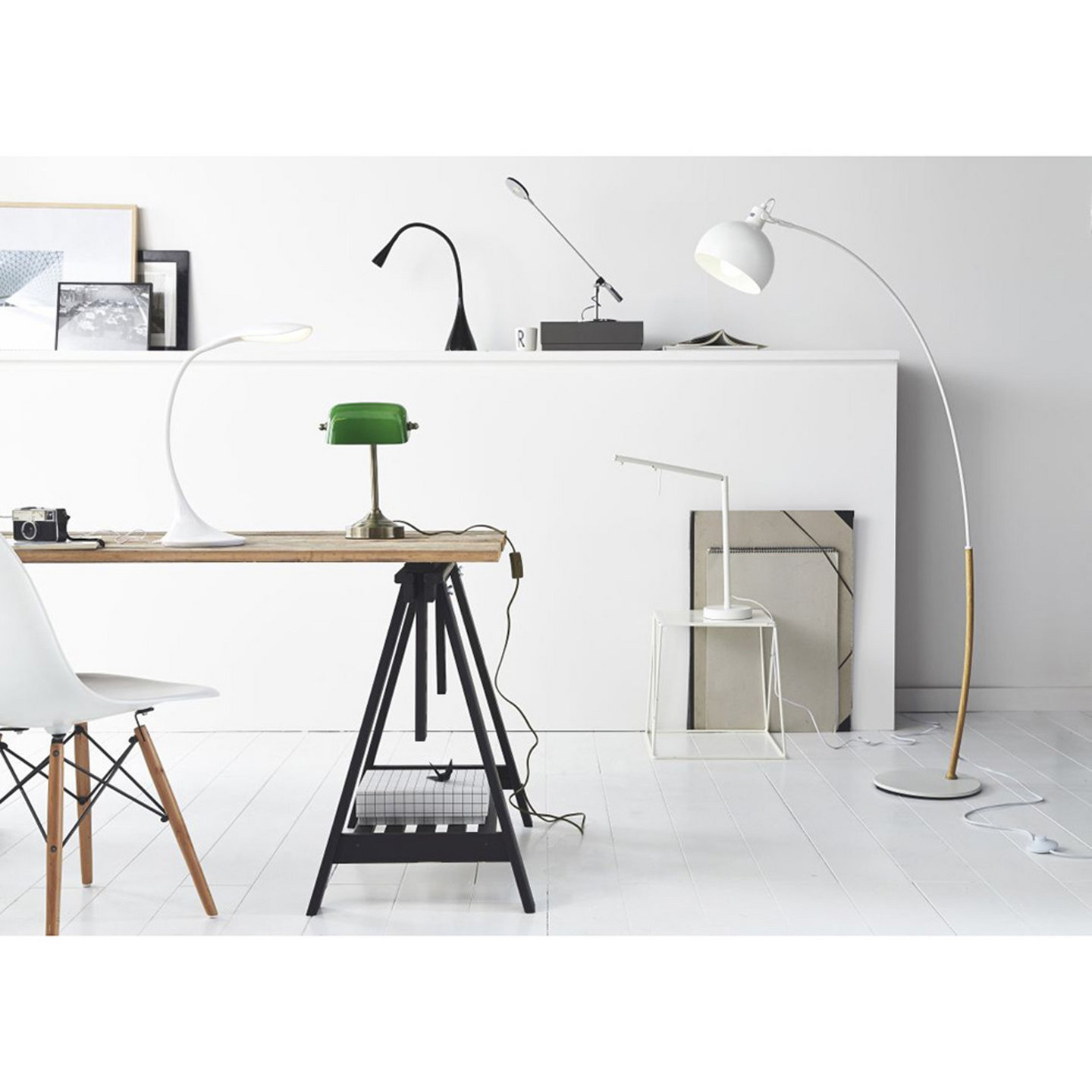 Pöytävalaisin Lucide Emil 170mm himmennettävä 4W 3000K valkoinen