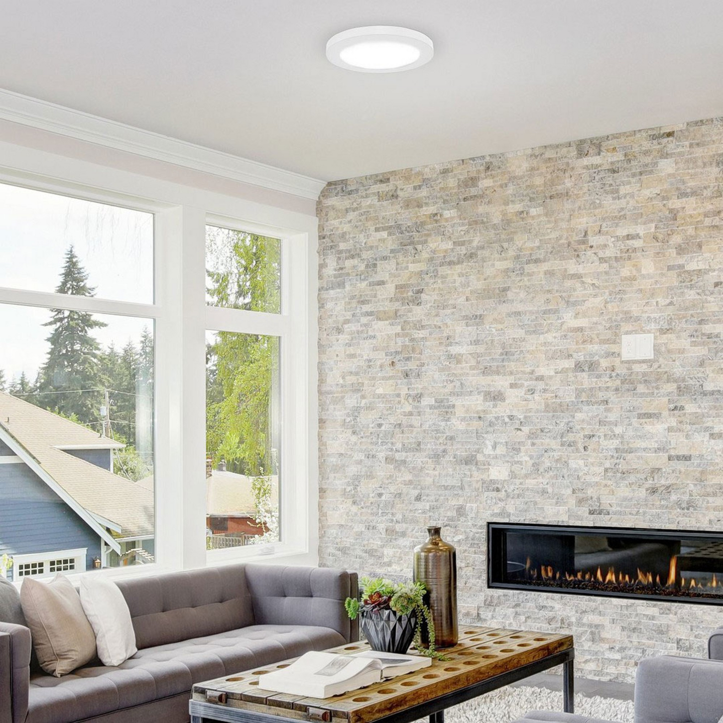 Alasvalo Rabalux Sonnet led 225mm 18W valkoinen