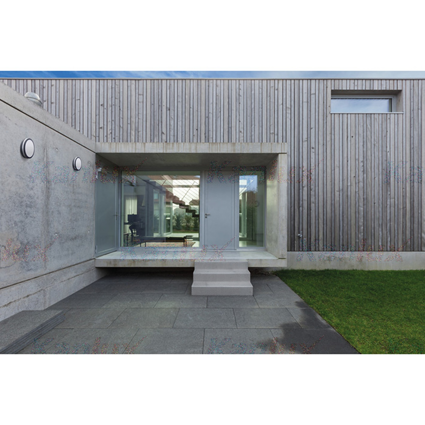 Kattovalaisin Kanlux Beno led 260mm 24W IP54 antrasiitti