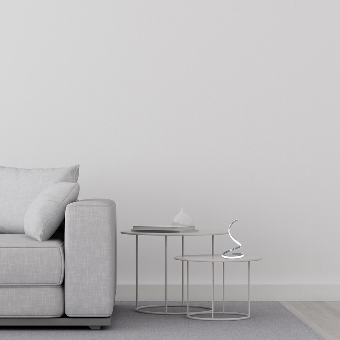 Pöytävalaisin Rabalux Anais led 4,8W 4000K hopea