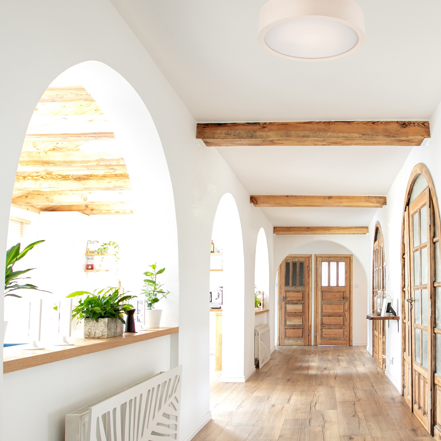 Kattovalaisin FocusLight Jordan E27 270mm valkoinen