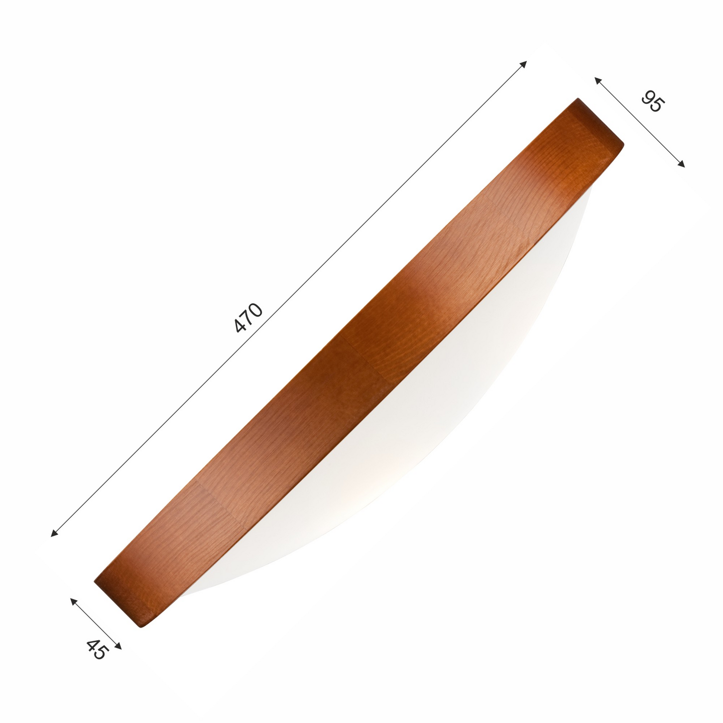 Kattovalaisin FocusLight Luna 3xE27 470mm rustic ruskea