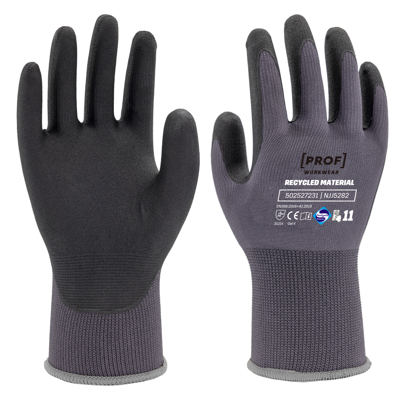 Käsineet PROF Eco Work kosketusnäyttö