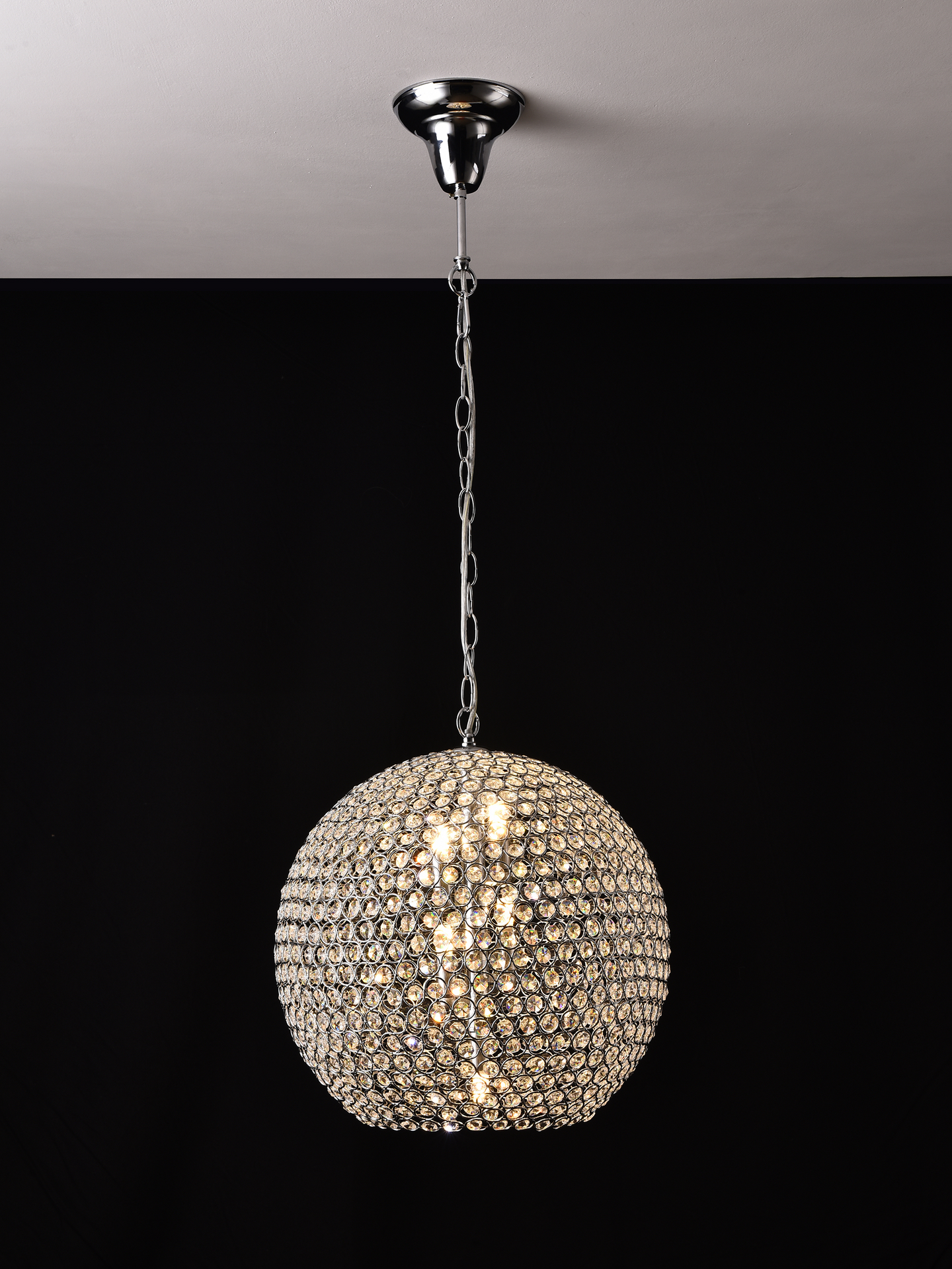 Riippuvalaisin Focuslight Cristo 400 mm 5xG9 maks.33W kromi