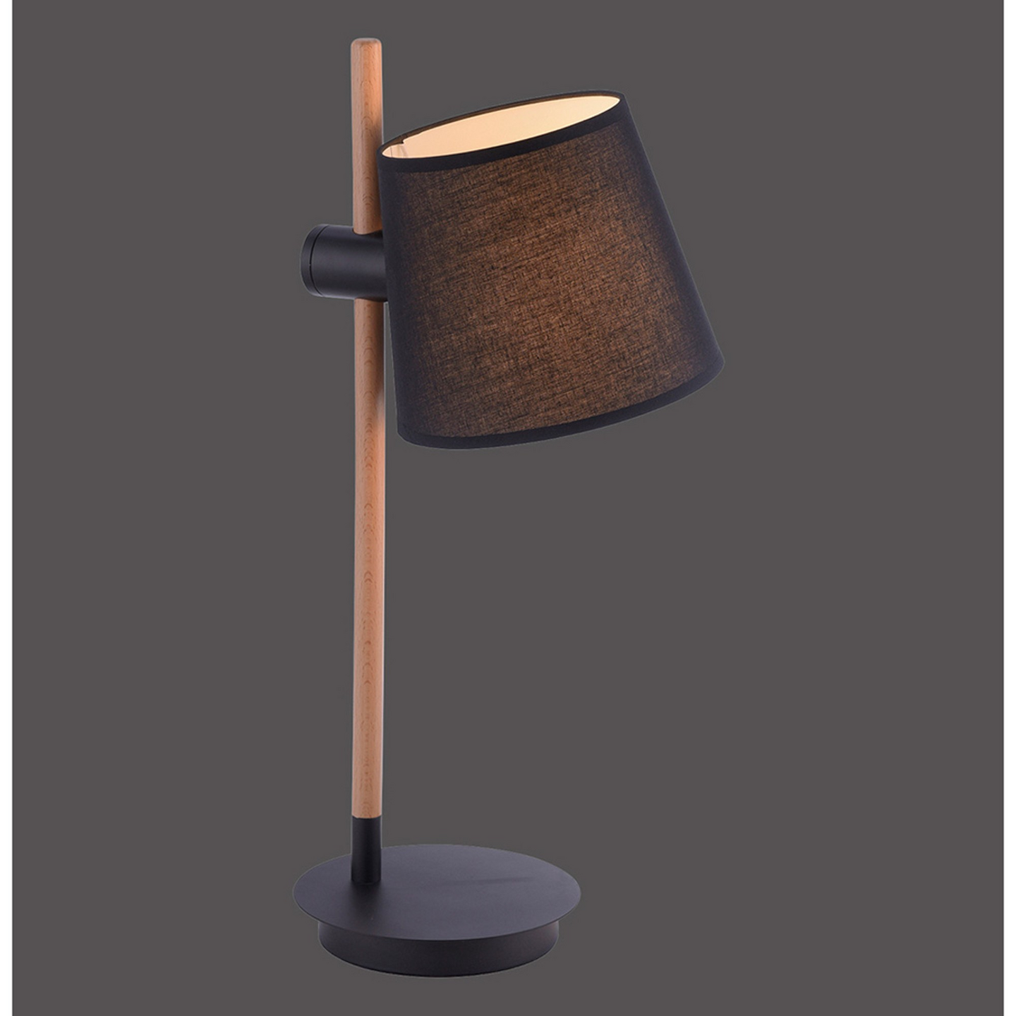 Pöytävalaisin Paul Neuhaus Miriam E27 max. 60W musta