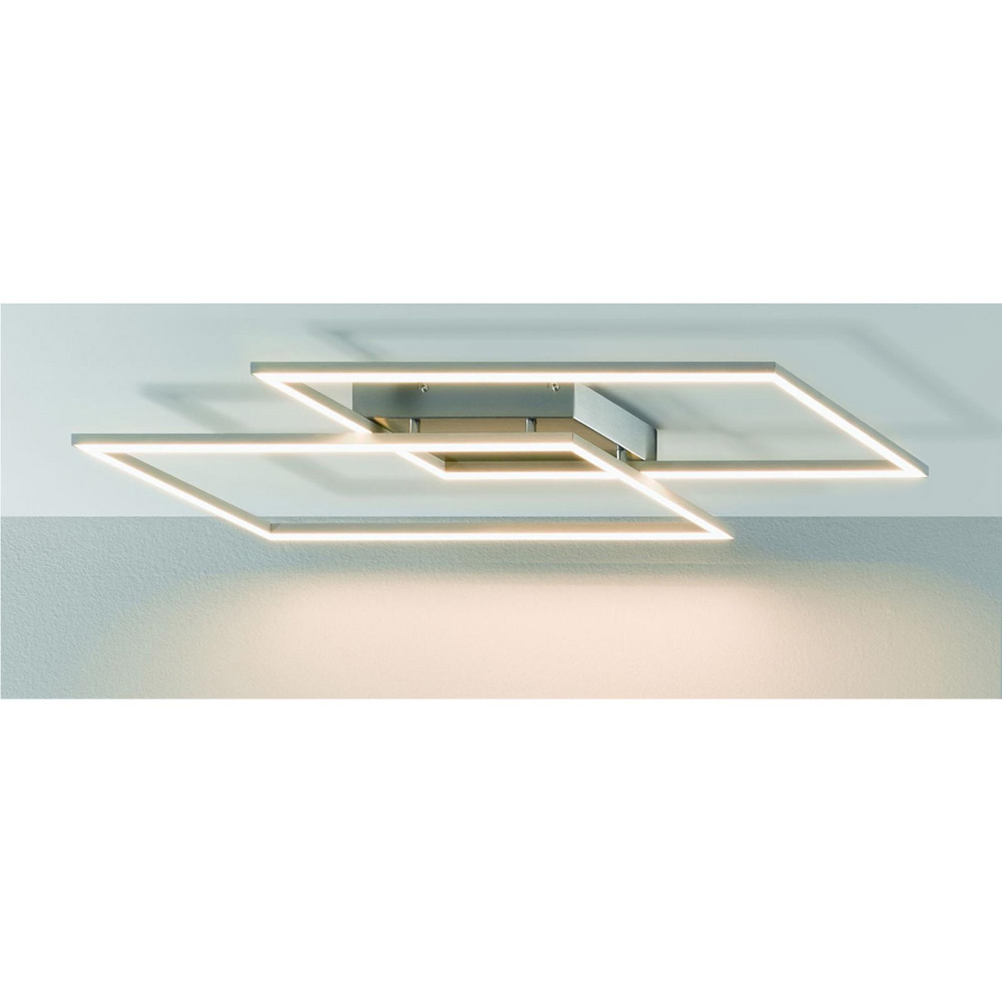 Kattovalaisin PAUL NEUHAUS INIGO LED 538x242mm 12W harjattu teräs