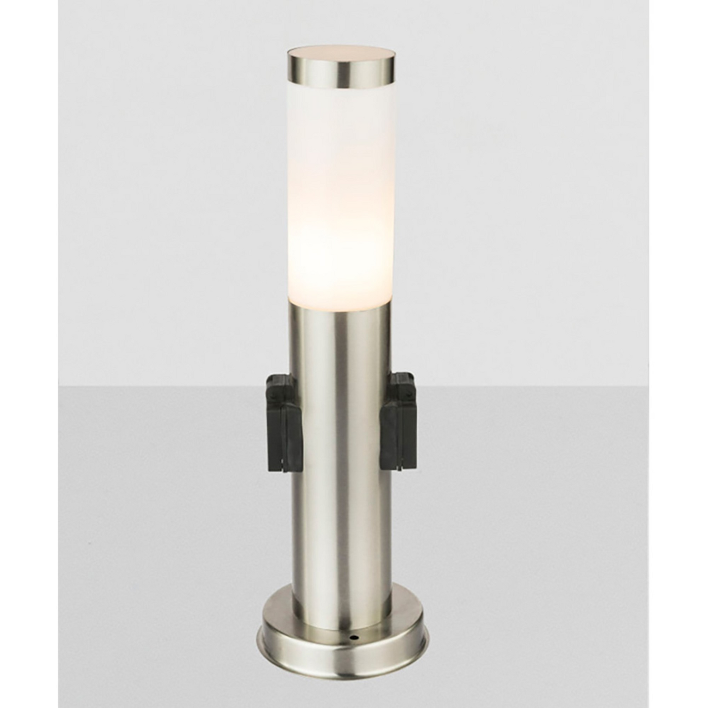 Ulkopylväsvalaisin Globo Boston 131mm E27 max. 60W ruostumaton teräs