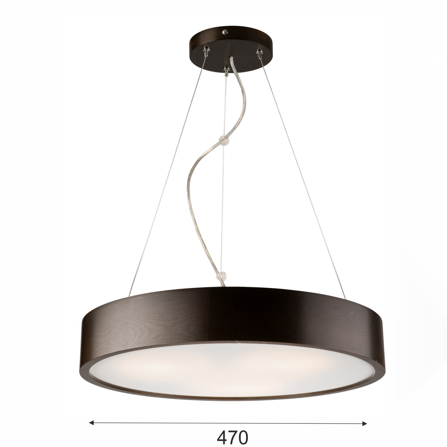 Riippuvalaisin FocusLight Jordan 3xE27 470mm Wenge