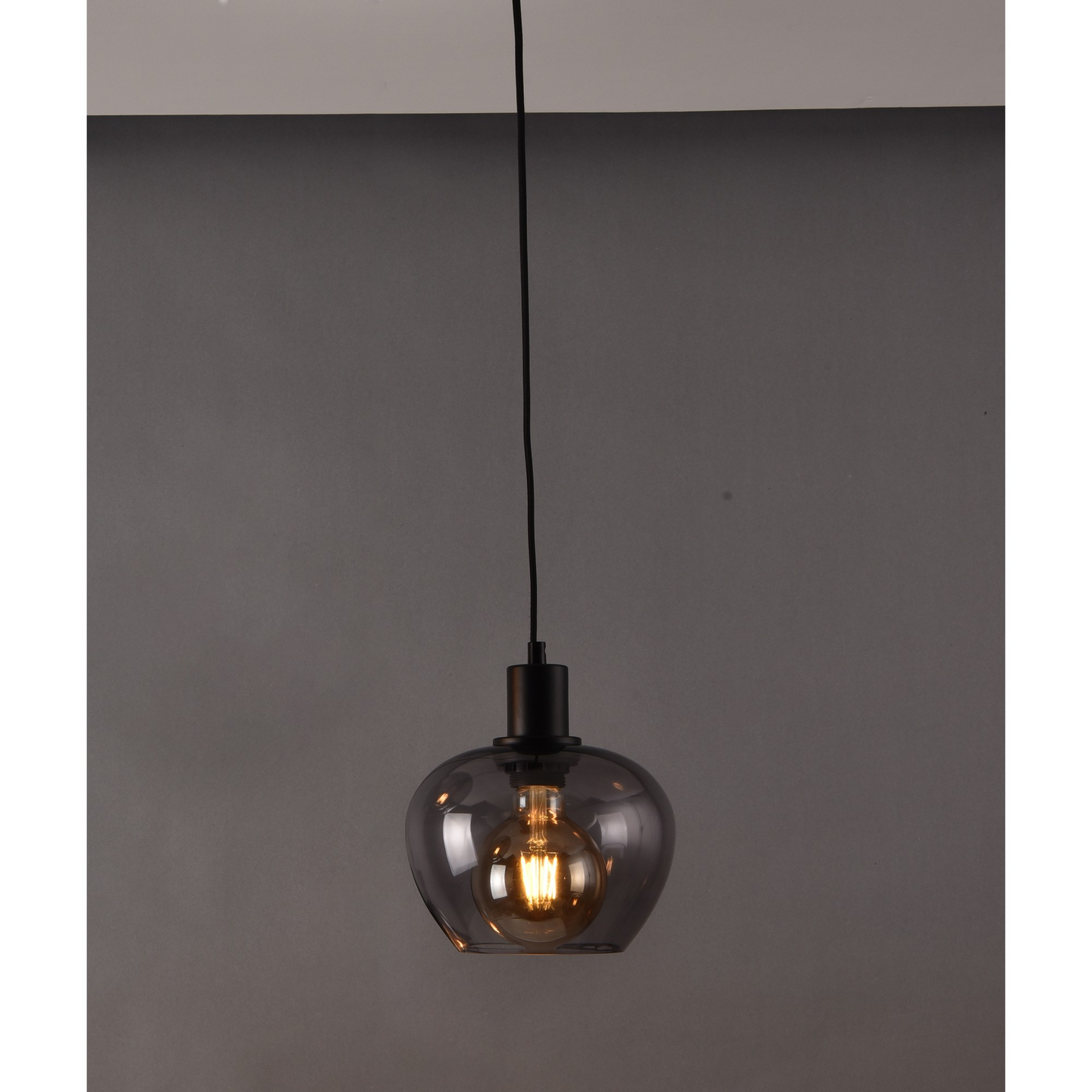 Riippuvalaisin FocusLight Winston 190mm E27 max. 40W savu