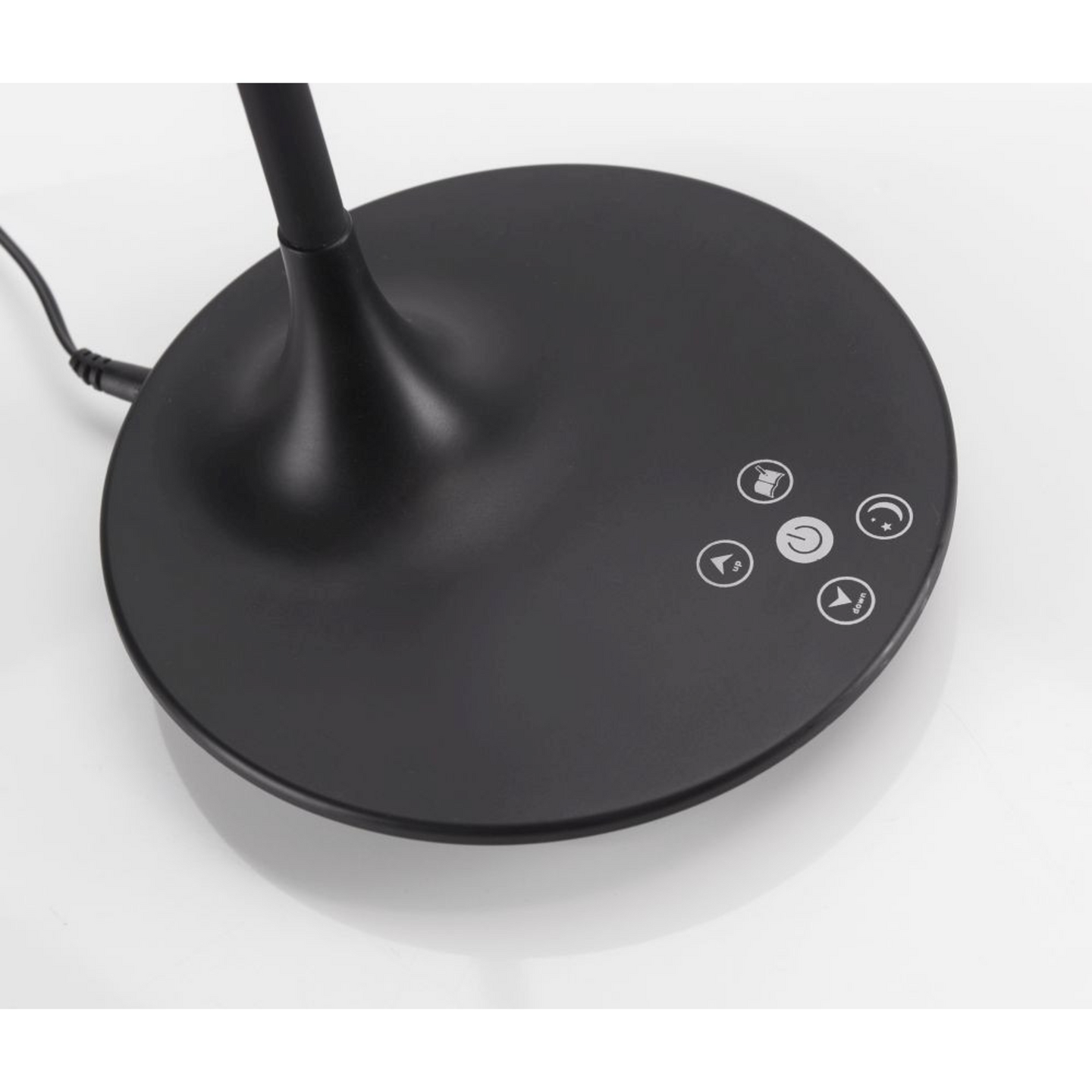 Pöytävalaisin Leuchten Direkt Rafael 5W musta