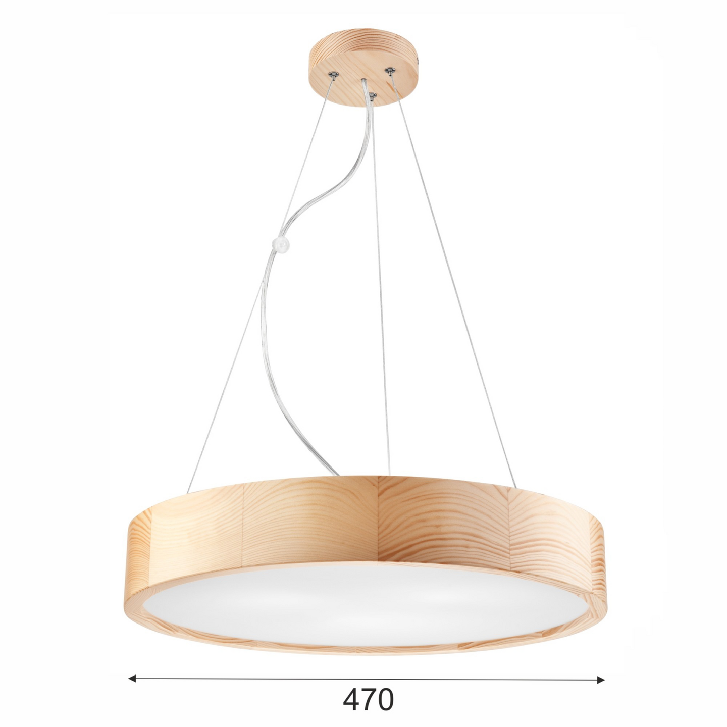 Riippuvalaisin FocusLight Jordan 3xE27 470mm mänty