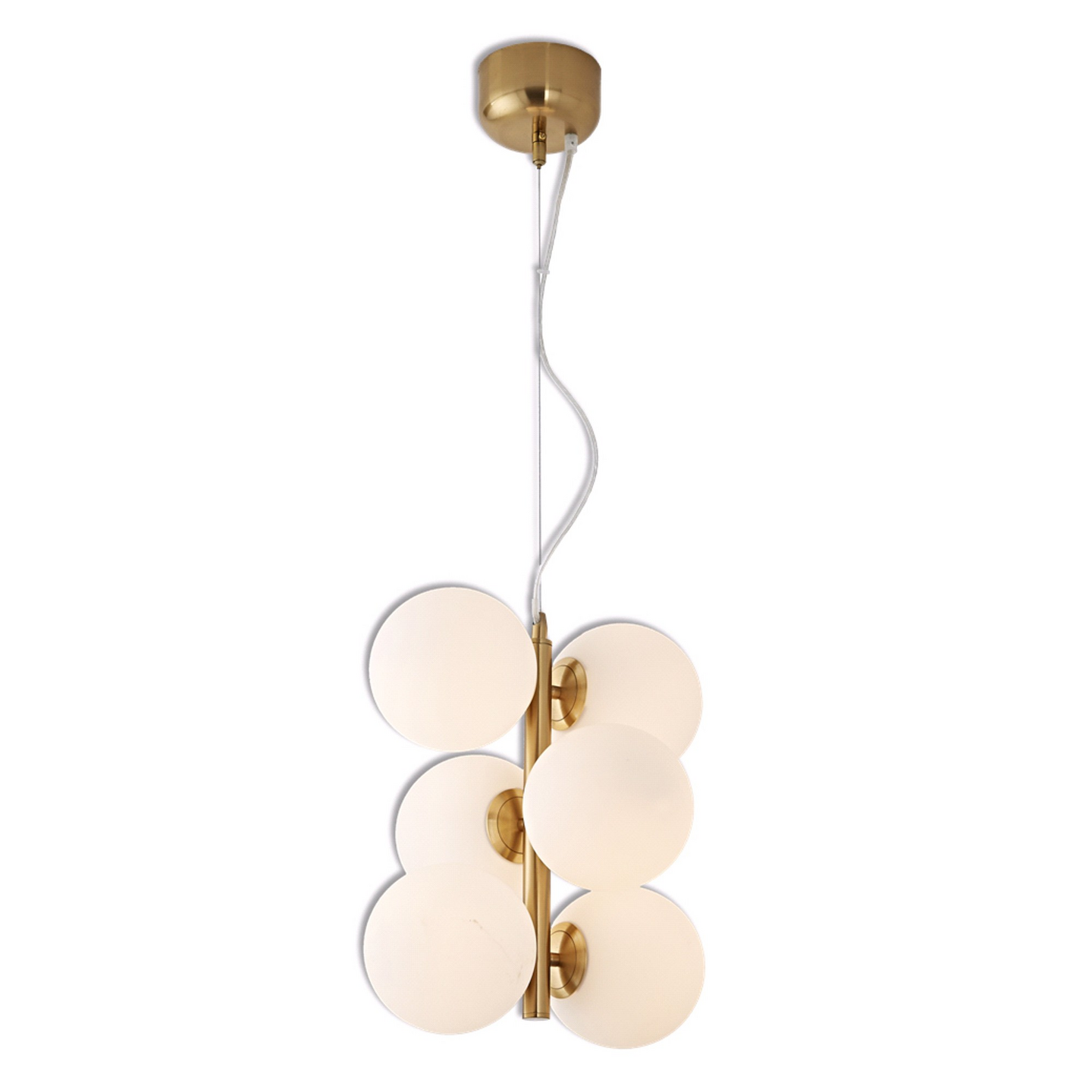 Riippuvalaisin Focuslight Ruben 350mm E14 maks.40W kultapronssi