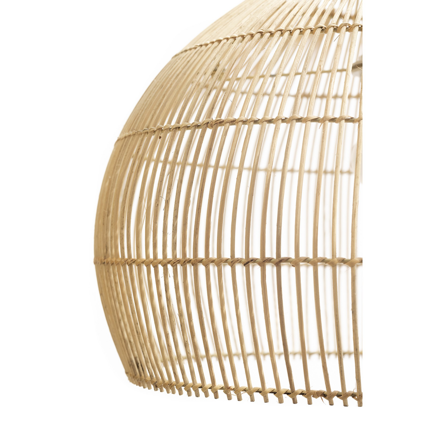 Riippuvalaisin FocusLight Arora E27 600mm max. 60W luonnonrottinki