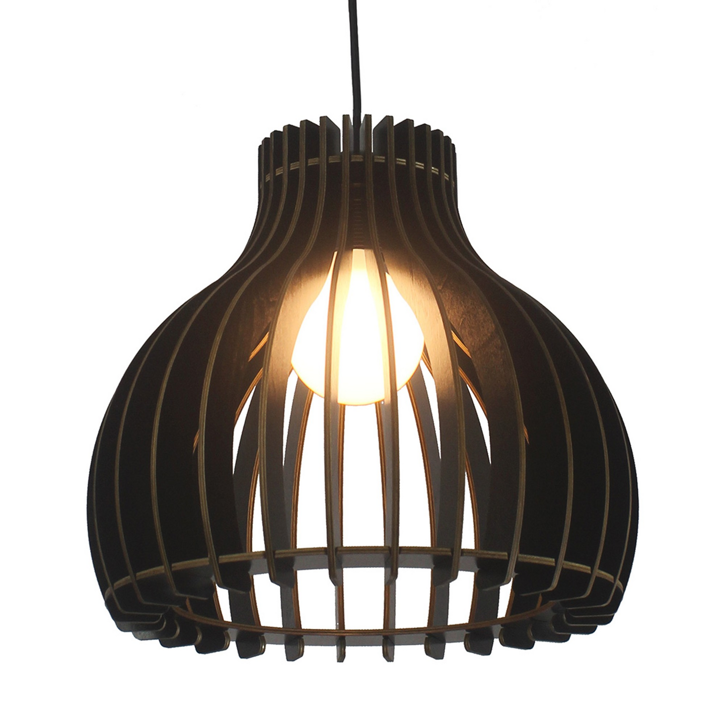 Riippuvalaisin Focuslight Orsa 310mm E27 maks. 60W musta