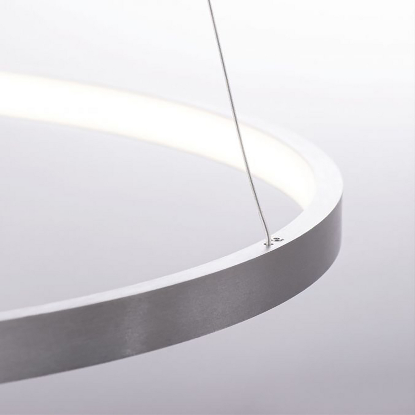 Riippuvalaisin LEUCHTEN DIREKT CIRCLE LED 390mm 22W hopea