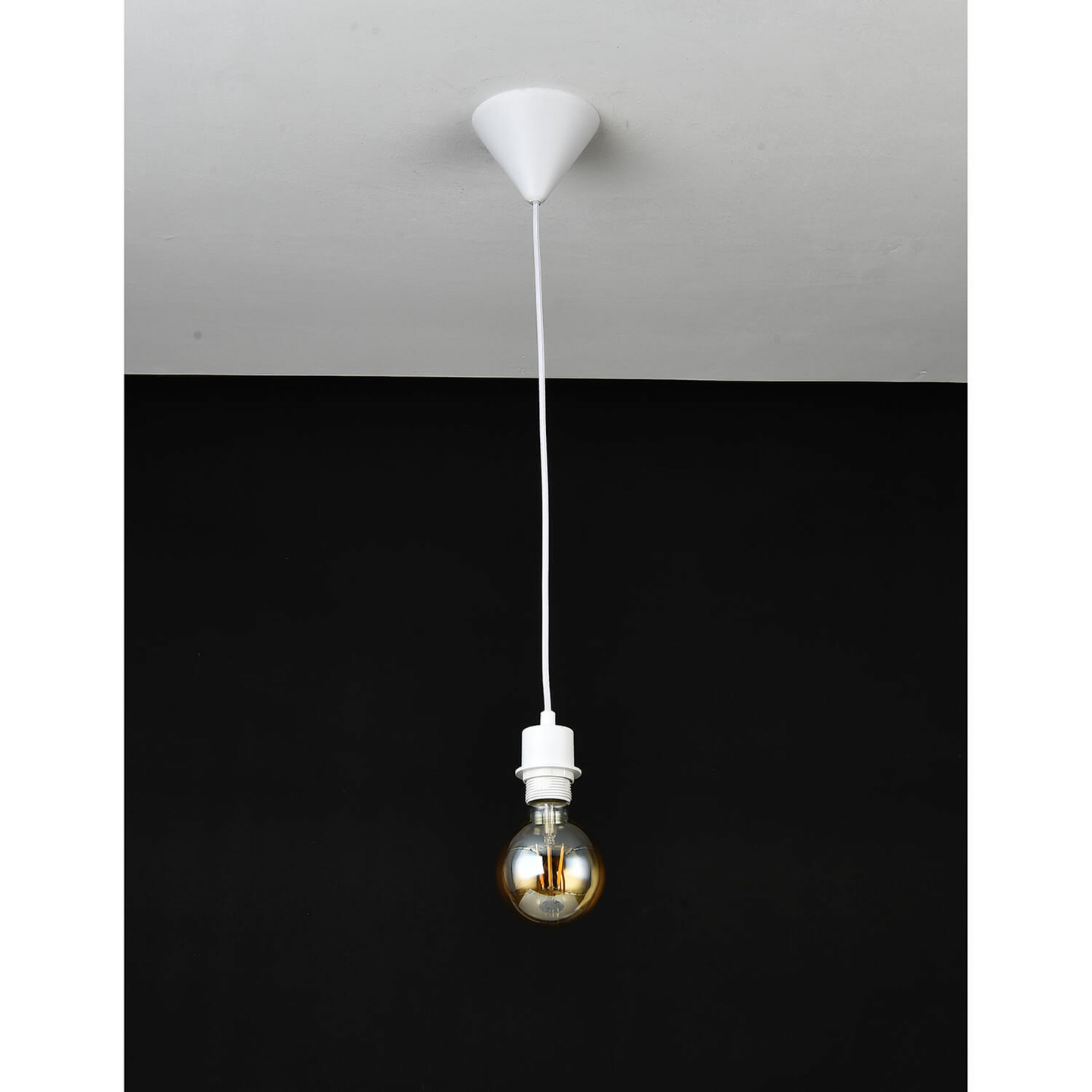 Riippuvalaisimen johtosarja Focuslight Dennis E27 maks.42W valkoinen