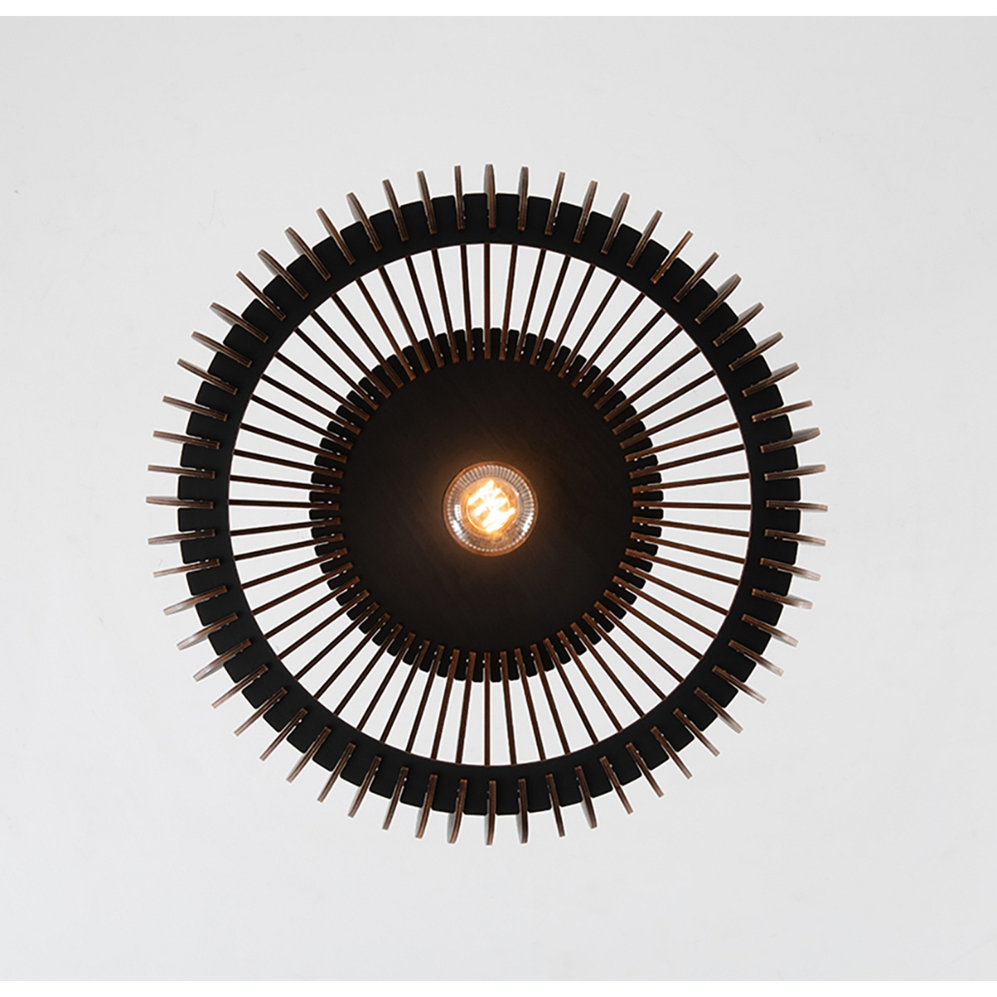 Riippuvalaisin FocusLight Rio 430mm E27 max. 40W musta