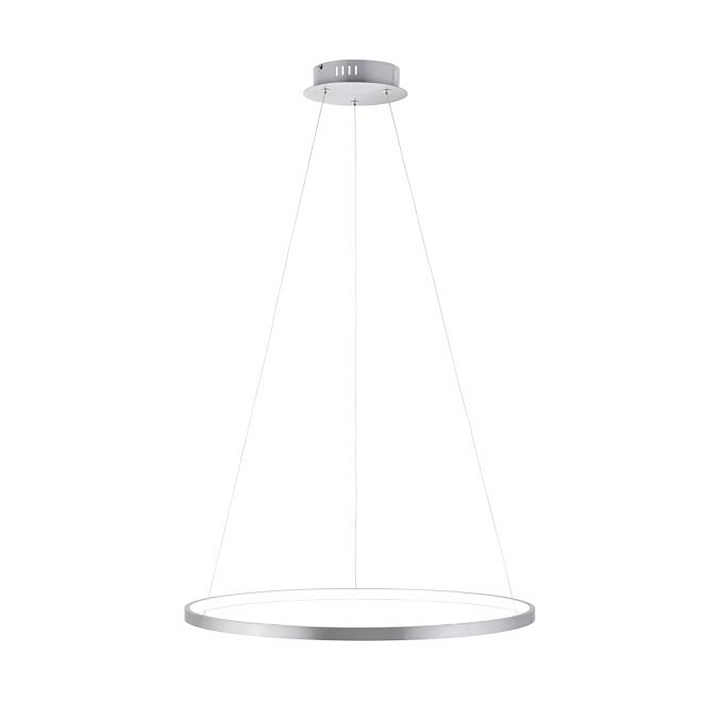 Riippuvalaisin Leuchten Direct Circle led 600mm 33W hopea