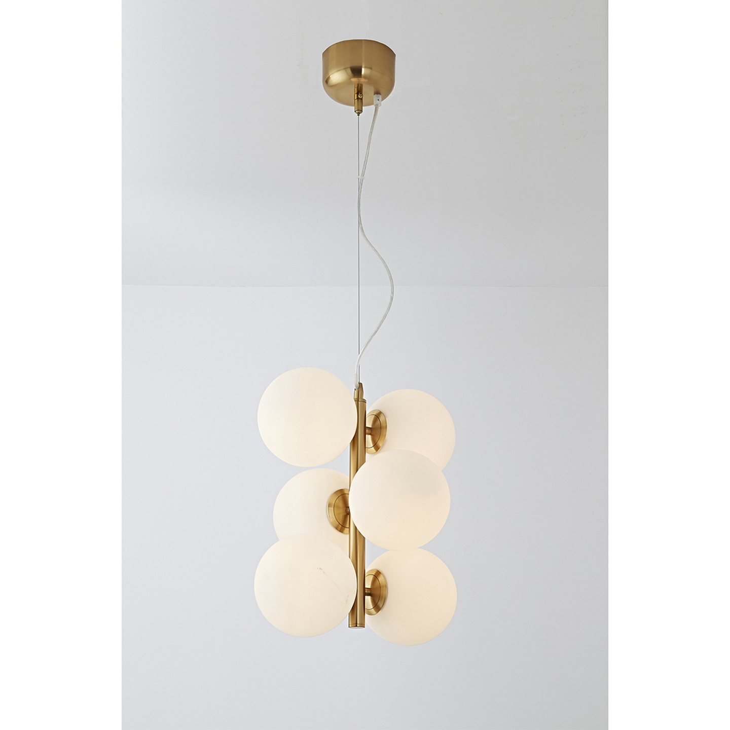 Riippuvalaisin Focuslight Ruben 350mm E14 maks.40W kultapronssi