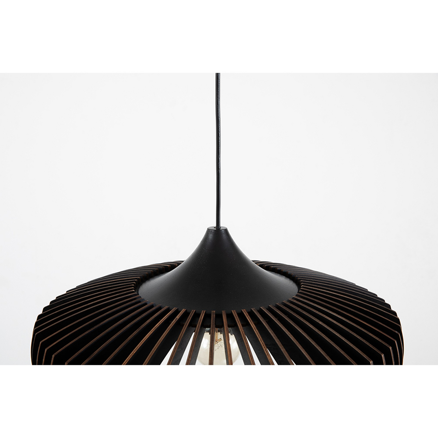 Riippuvalaisin FocusLight Rio 430mm E27 max. 40W musta