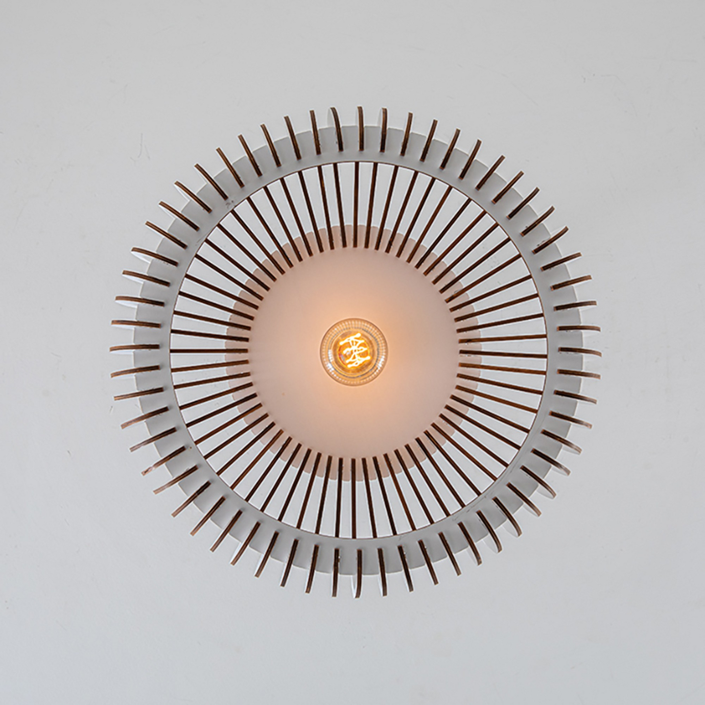 Riippuvalaisin FocusLight Rio 430mm E27 max. 40W valkoinen