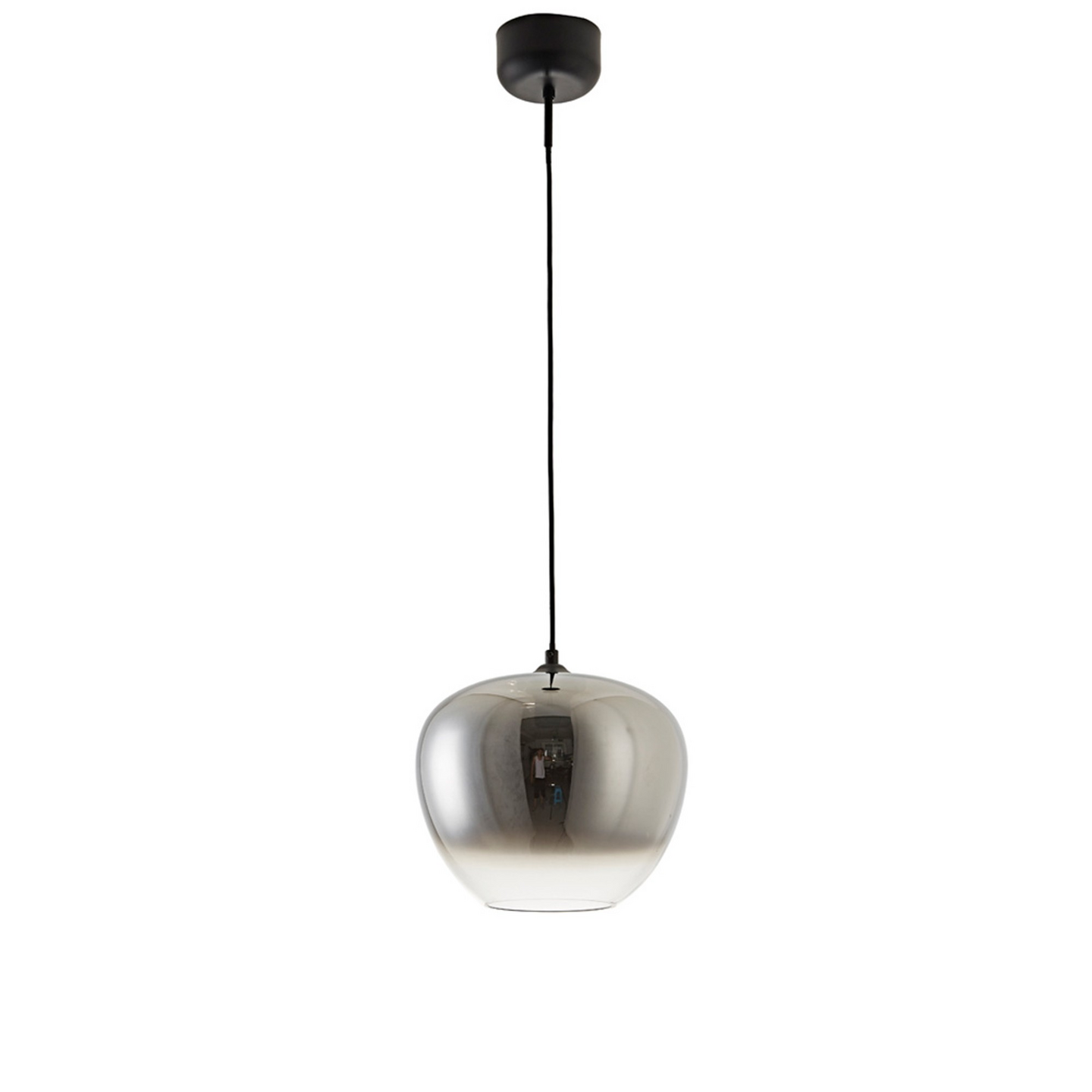 Riippuvalaisin Focuslight Oscar 240mm E27 maks.60W savuharmaa