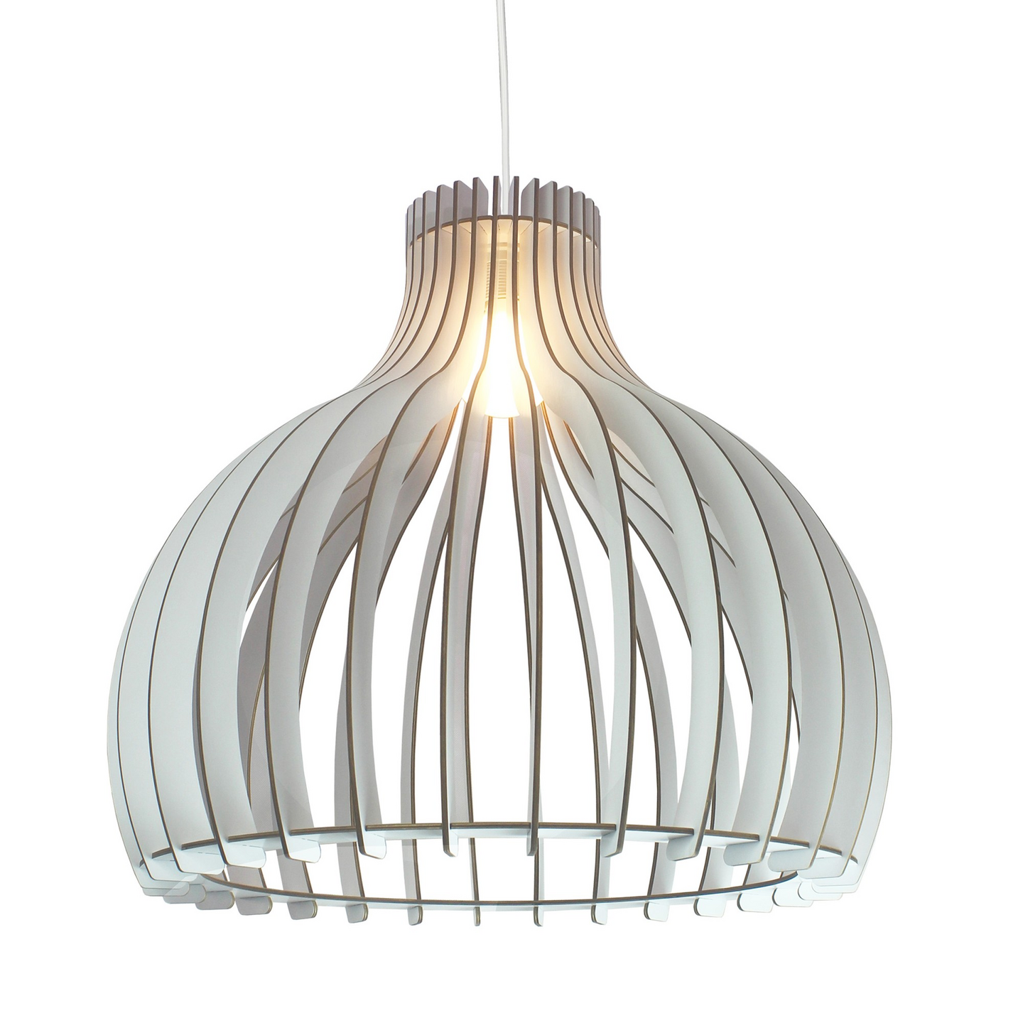 Riippuvalaisin Focuslight Orsa 560mm E27 maks.60W valkoinen