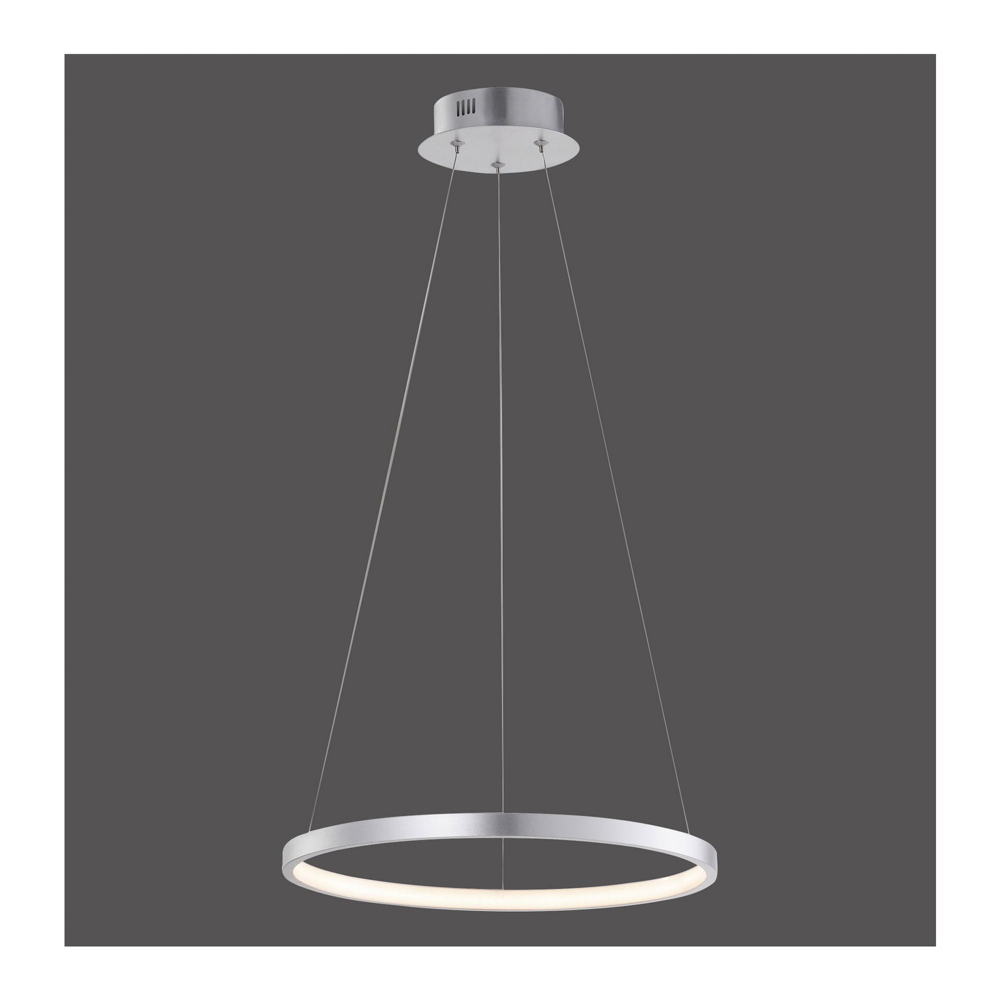 Riippuvalaisin LEUCHTEN DIREKT CIRCLE LED 390mm 22W hopea