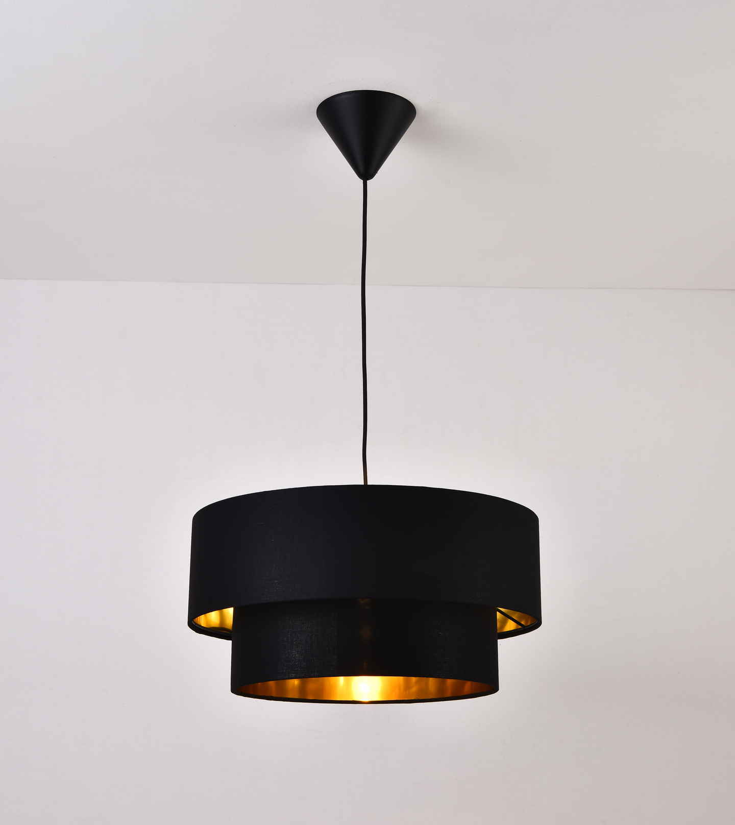 Riippuvalaisin FocusLight Dorothy E27 400mm max. 42W musta