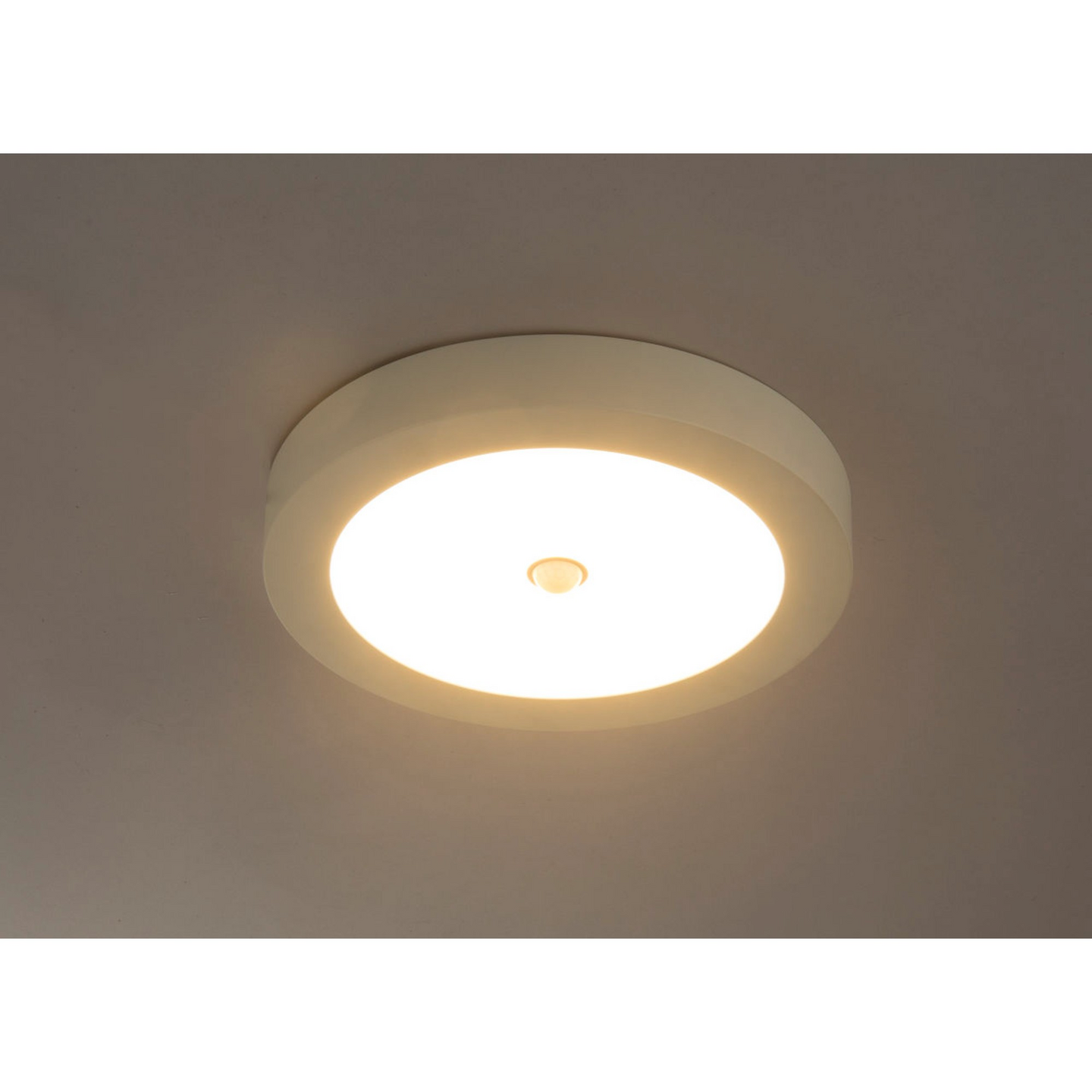 Kattovalaisin Globo Paula led 226mm 18W liiketunnistimella valkoinen