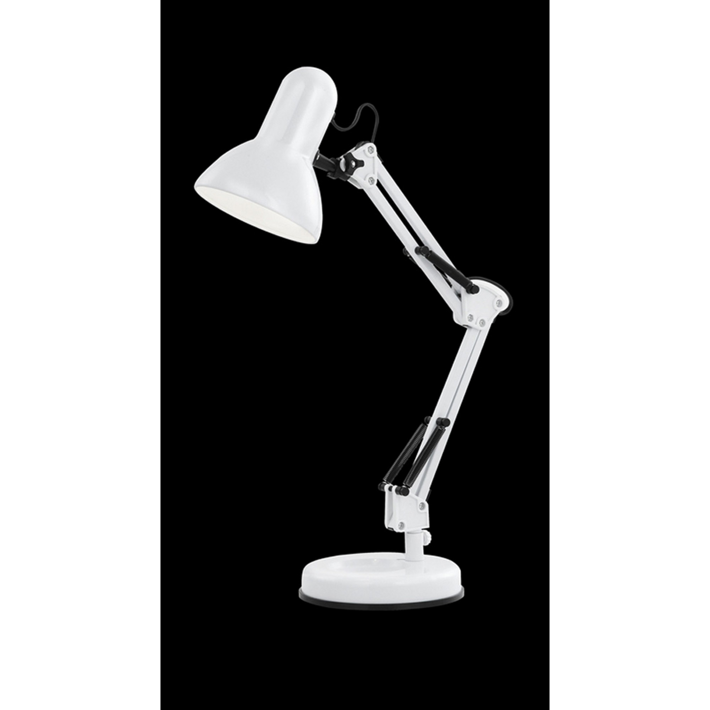 Pöytävalaisin Globo Famous E27 maks.40W valkoinen